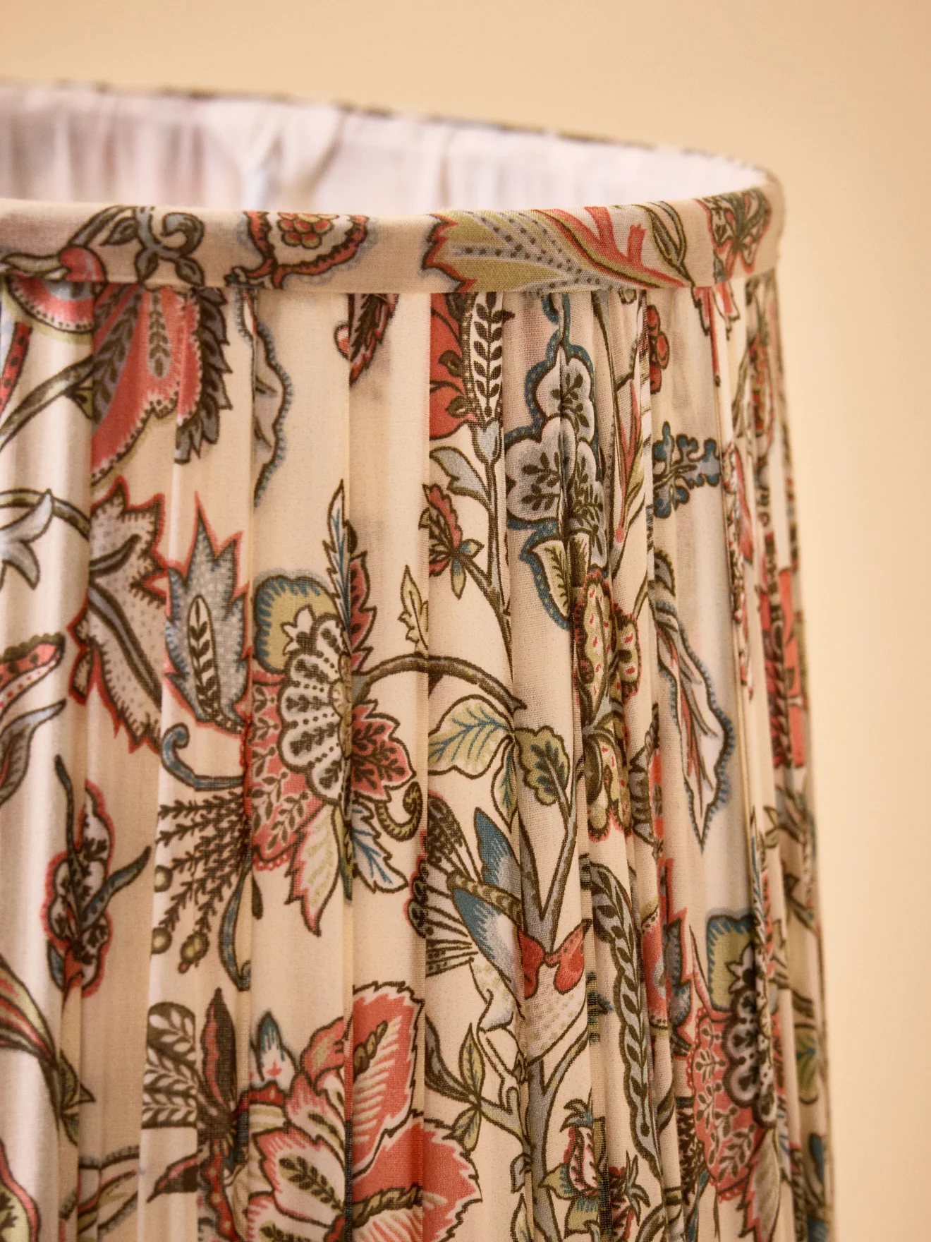Lampenschirm mit Plissees – kleines Modell mit Persia-Print - Image 4