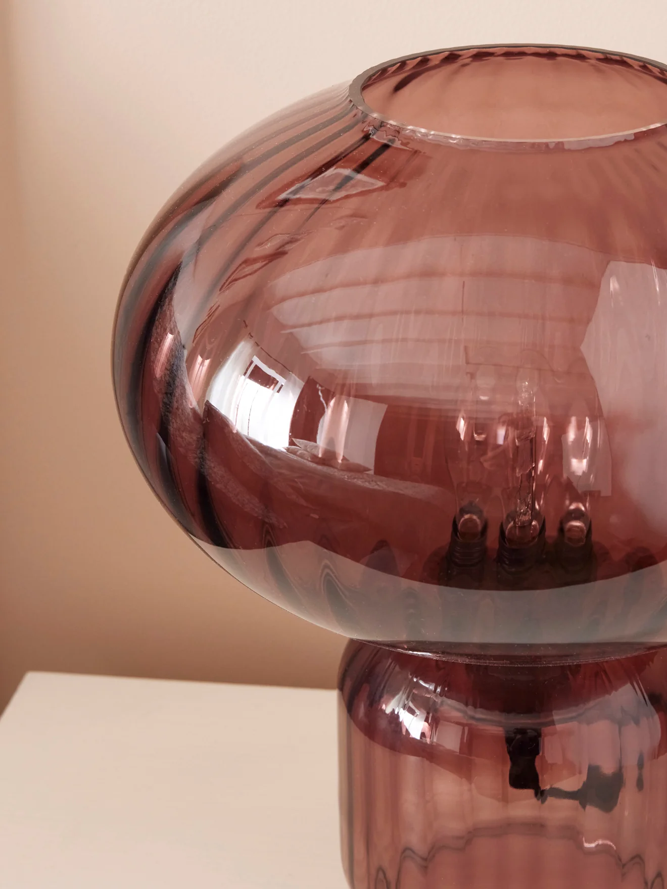 Lampe aus geschliffenem Glas « Martin » - Image 3