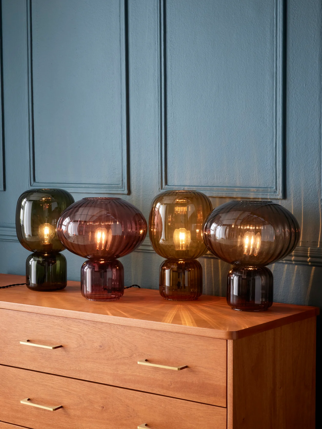 Lampe aus geschliffenem Glas « Martin » - Image 3