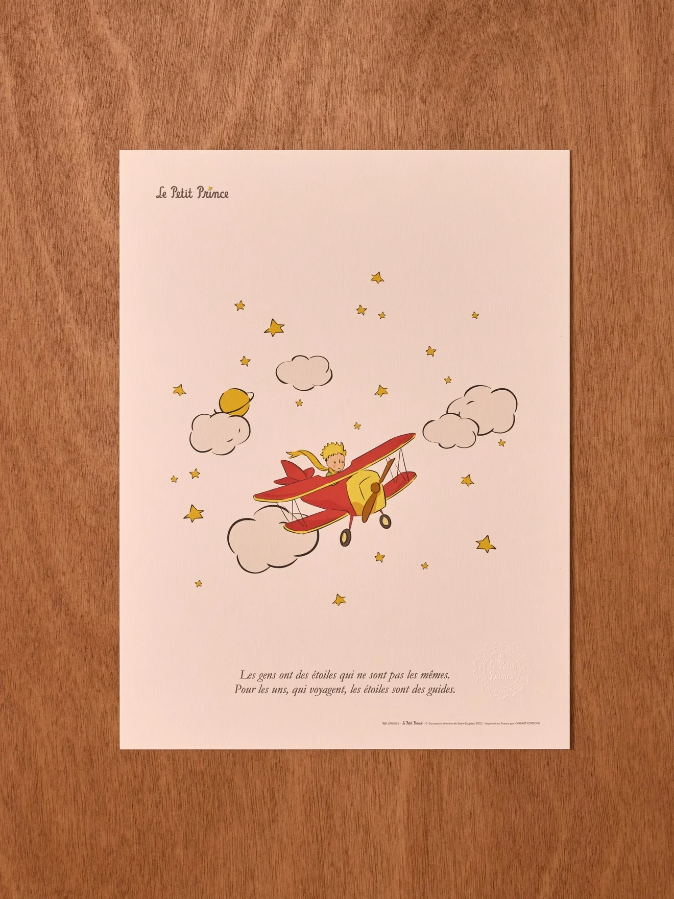 Poster „Der kleine Prinz“ – Cyrillus X Oneart