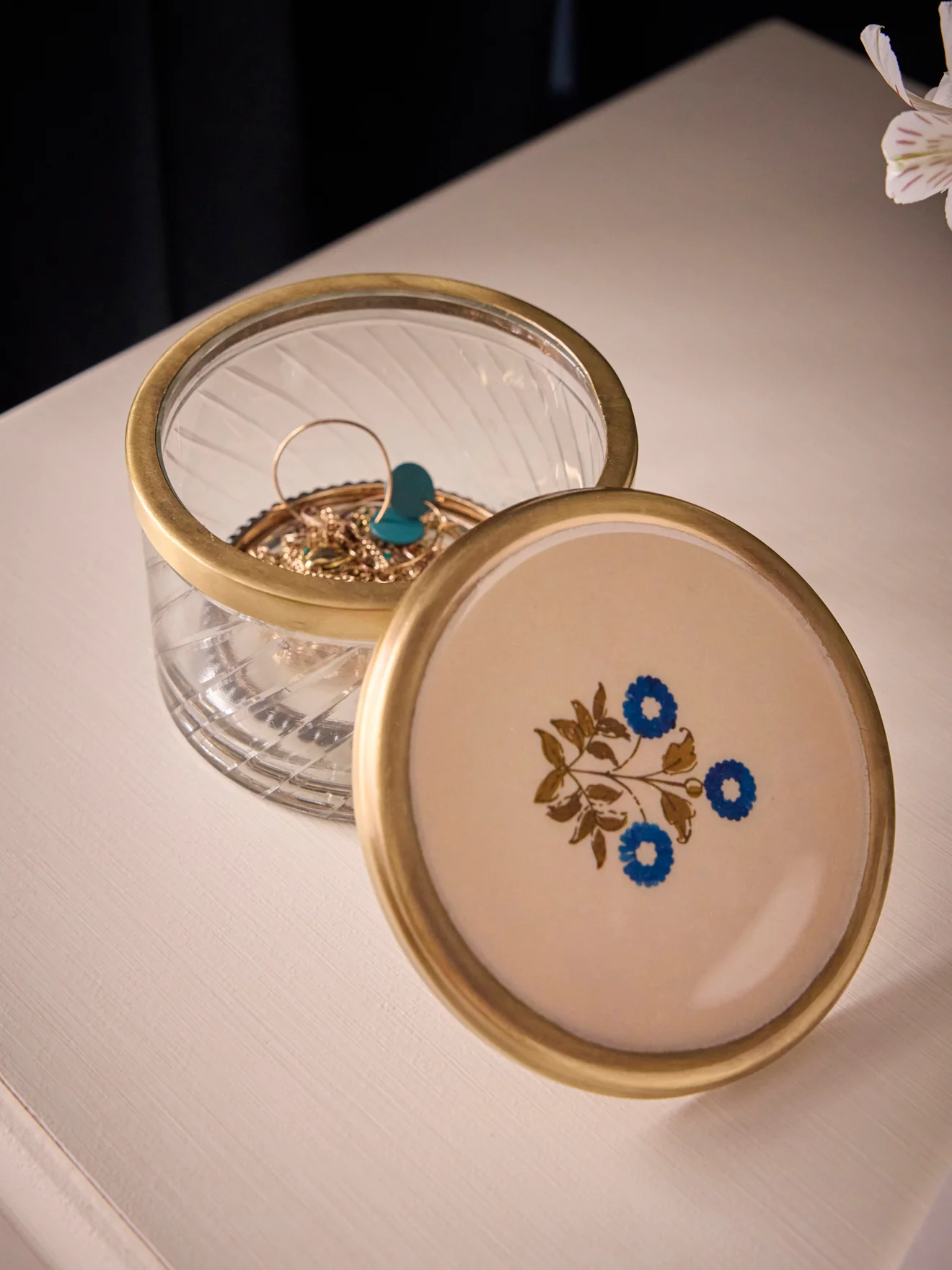 Glasschachtel mit Deckel - großes Modell - Image 3