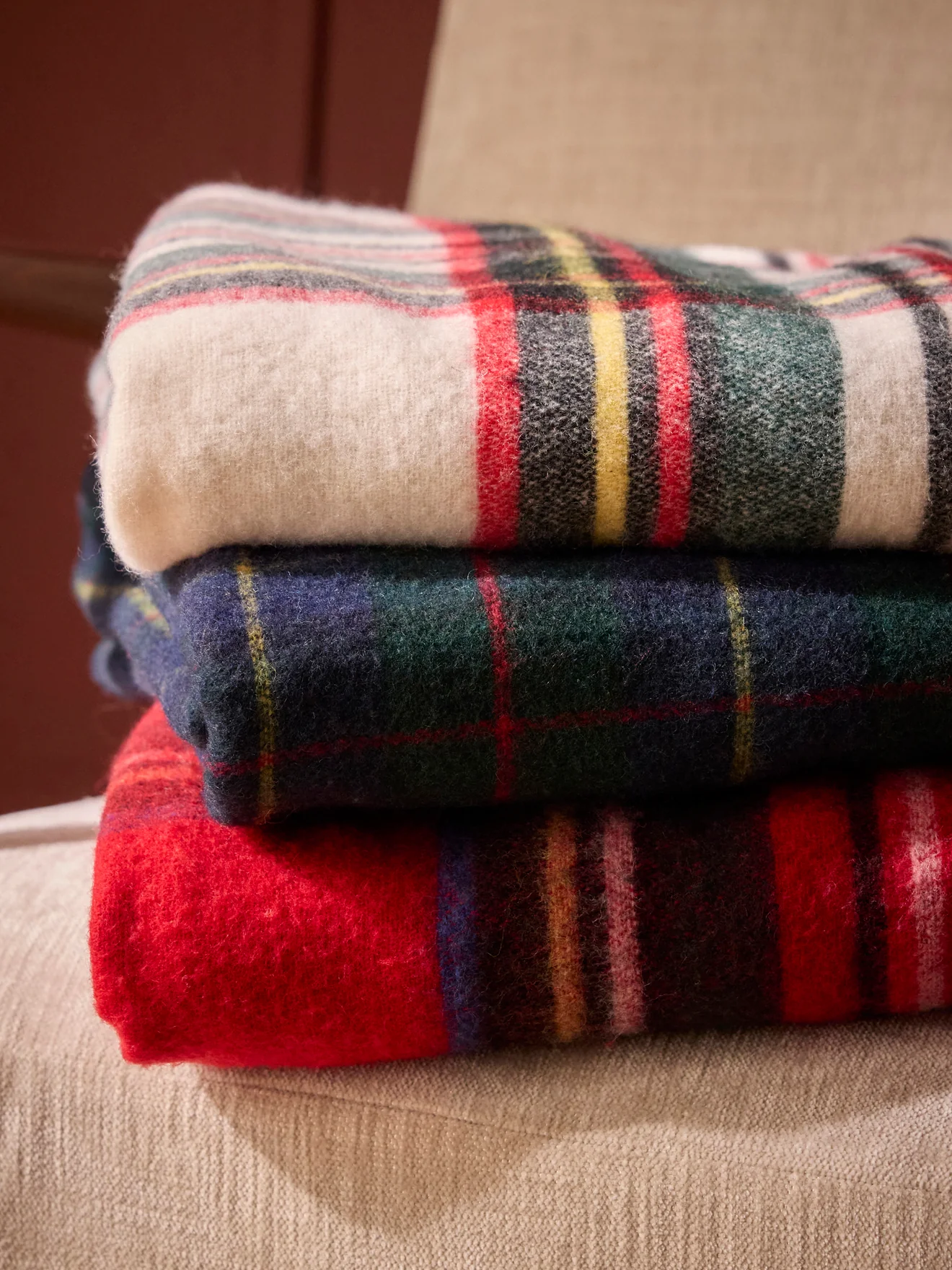 Plaid im schottischen Stil - hauptsächlich aus Wolle - Image 4
