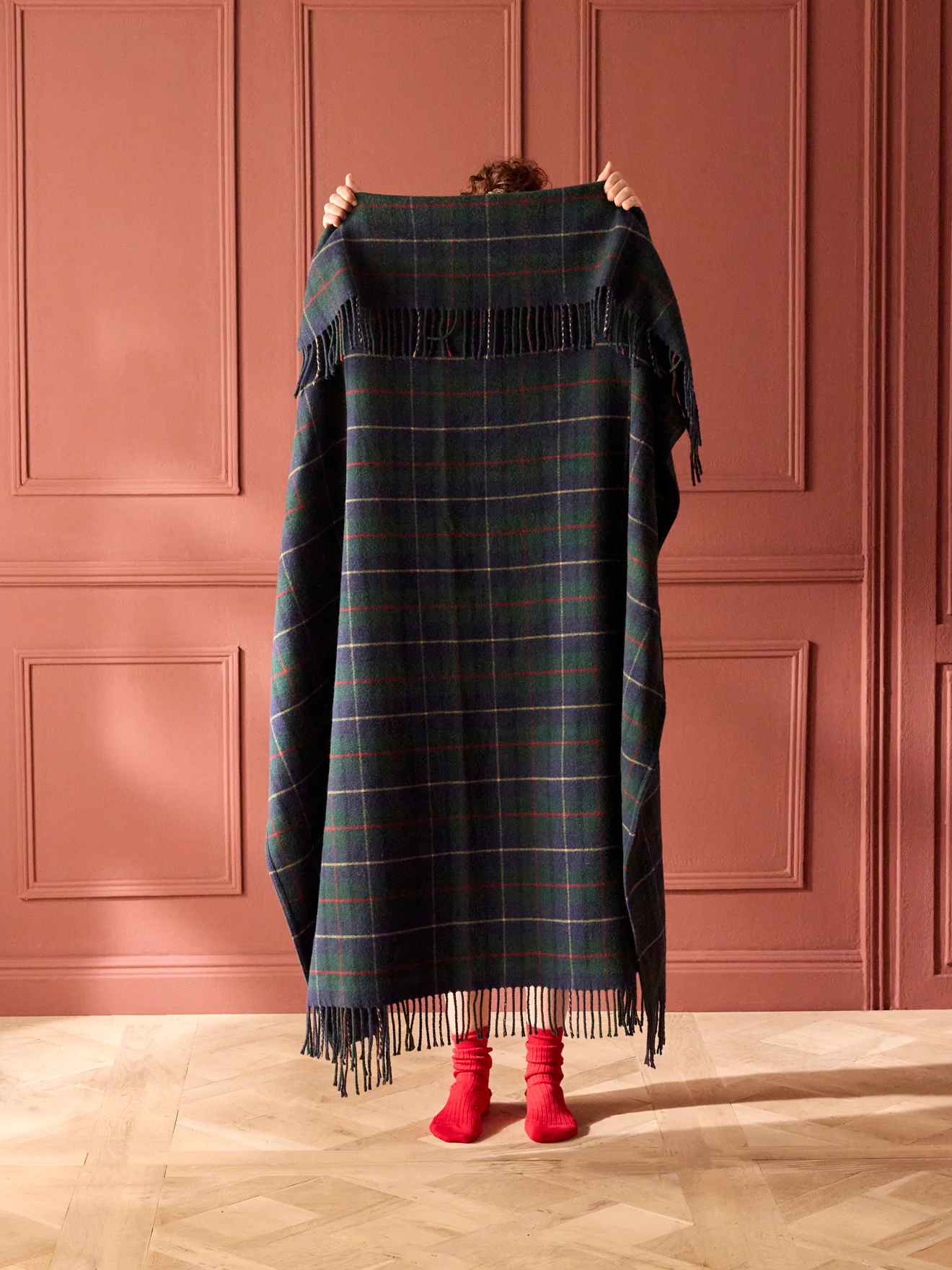 XL-Plaid im schottischen Stil - hauptsächlich aus Wolle - Image 4