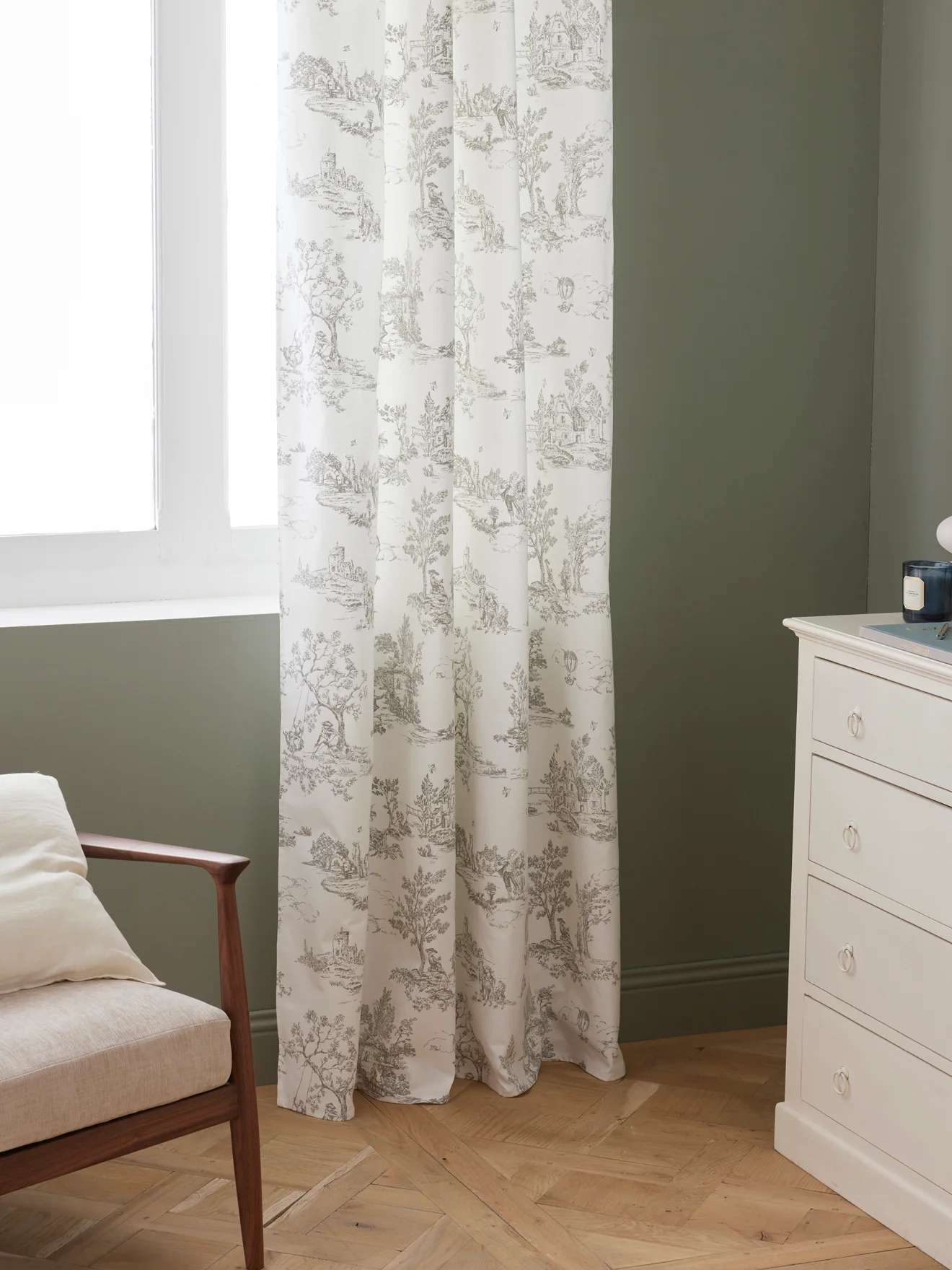 Vorhang mit Ă–sen - Toile de Jouy-Esprit