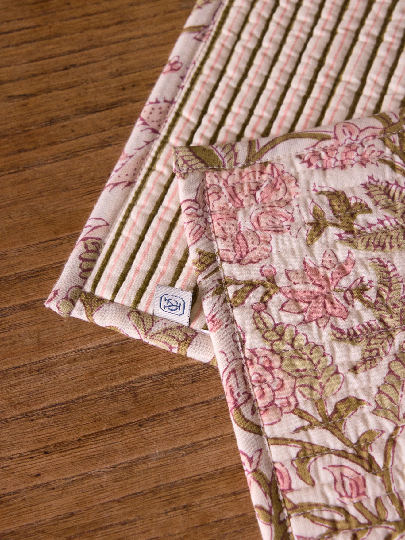 Tischsets mit Rosa-Print im 2er-Set - Image 3