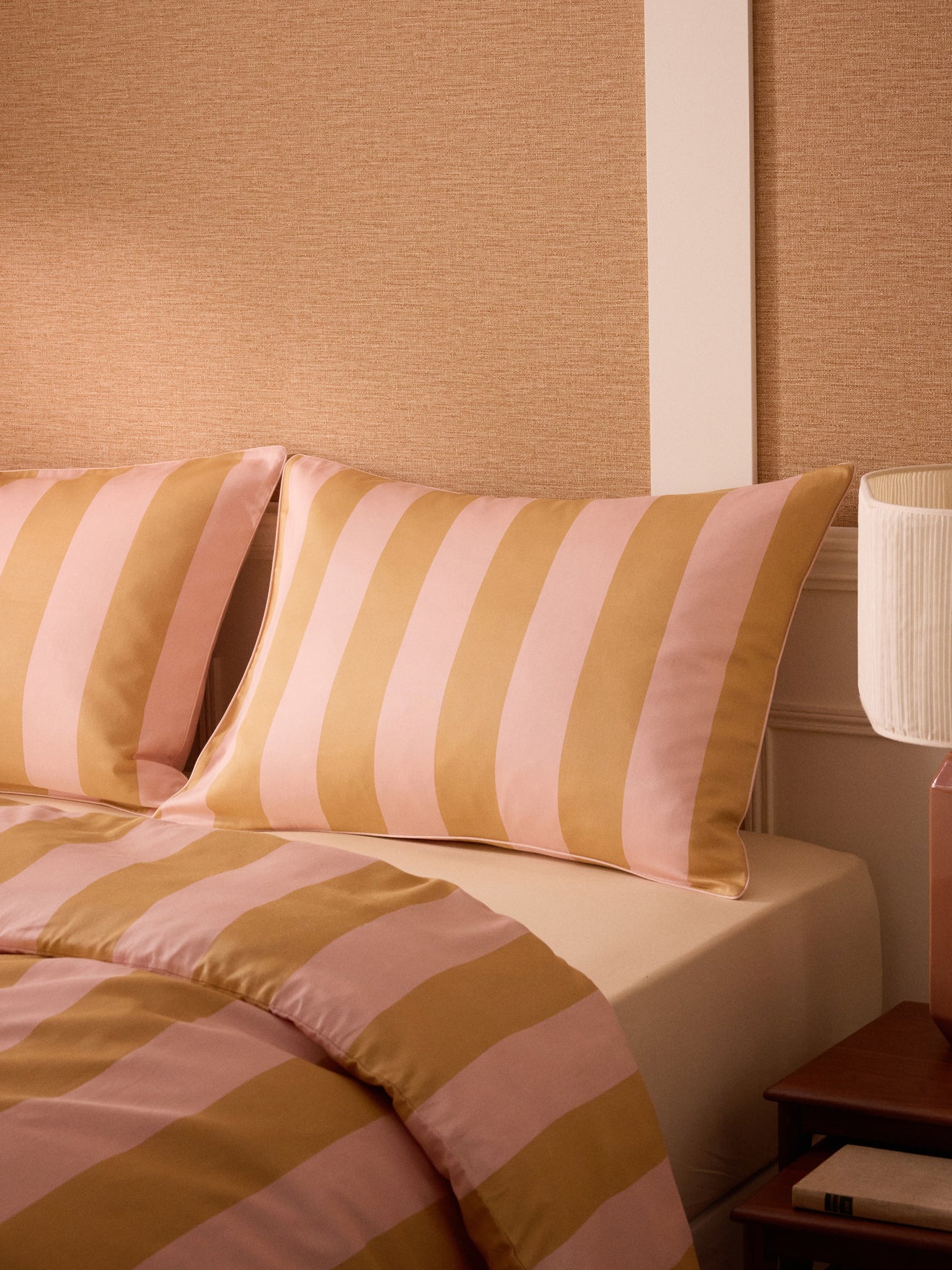 Kopfkissenbezug aus Baumwoll-Satin « Maxine » - Image 3