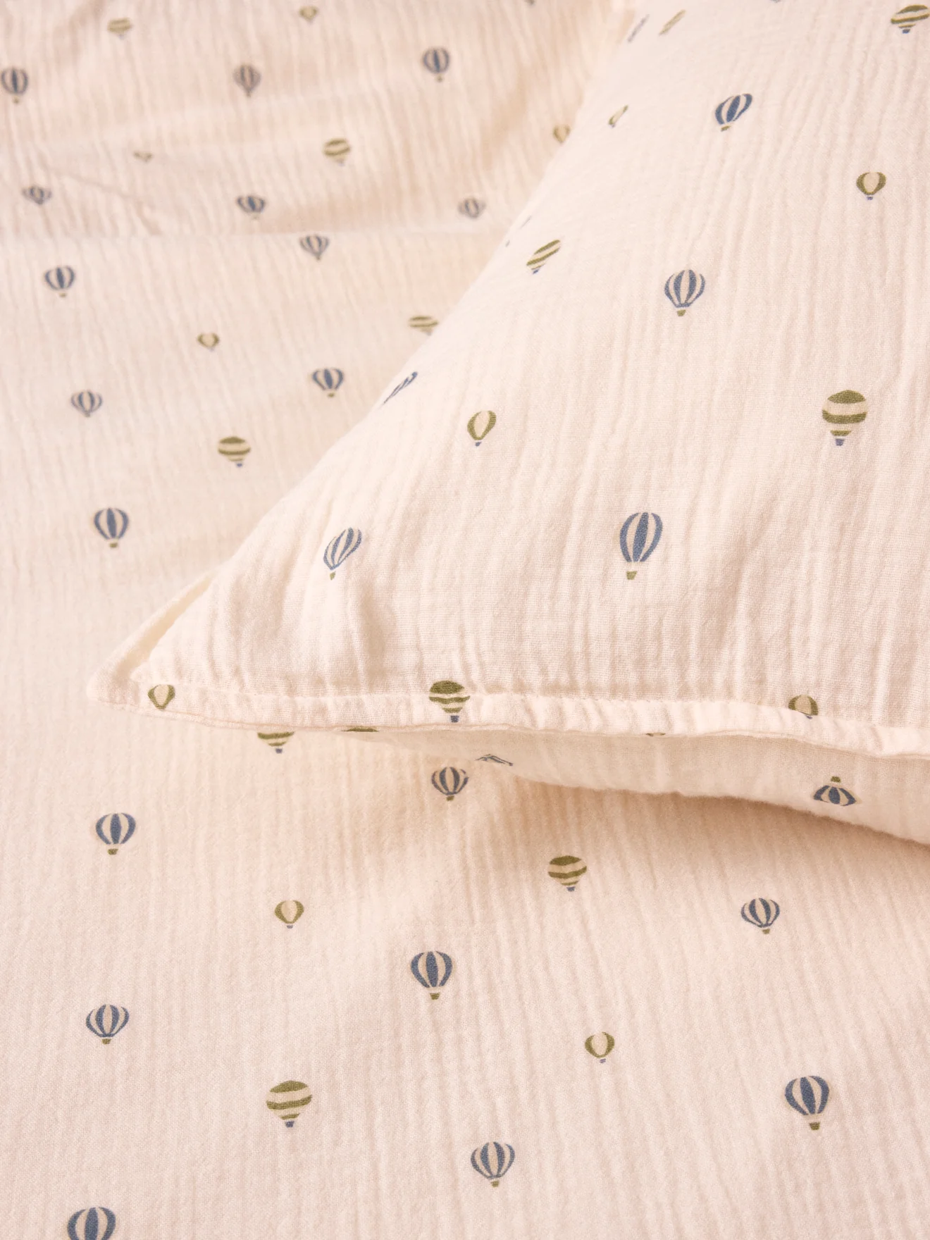 Kopfkissenbezug aus Baumwoll-Gaze « Milan » - Image 5