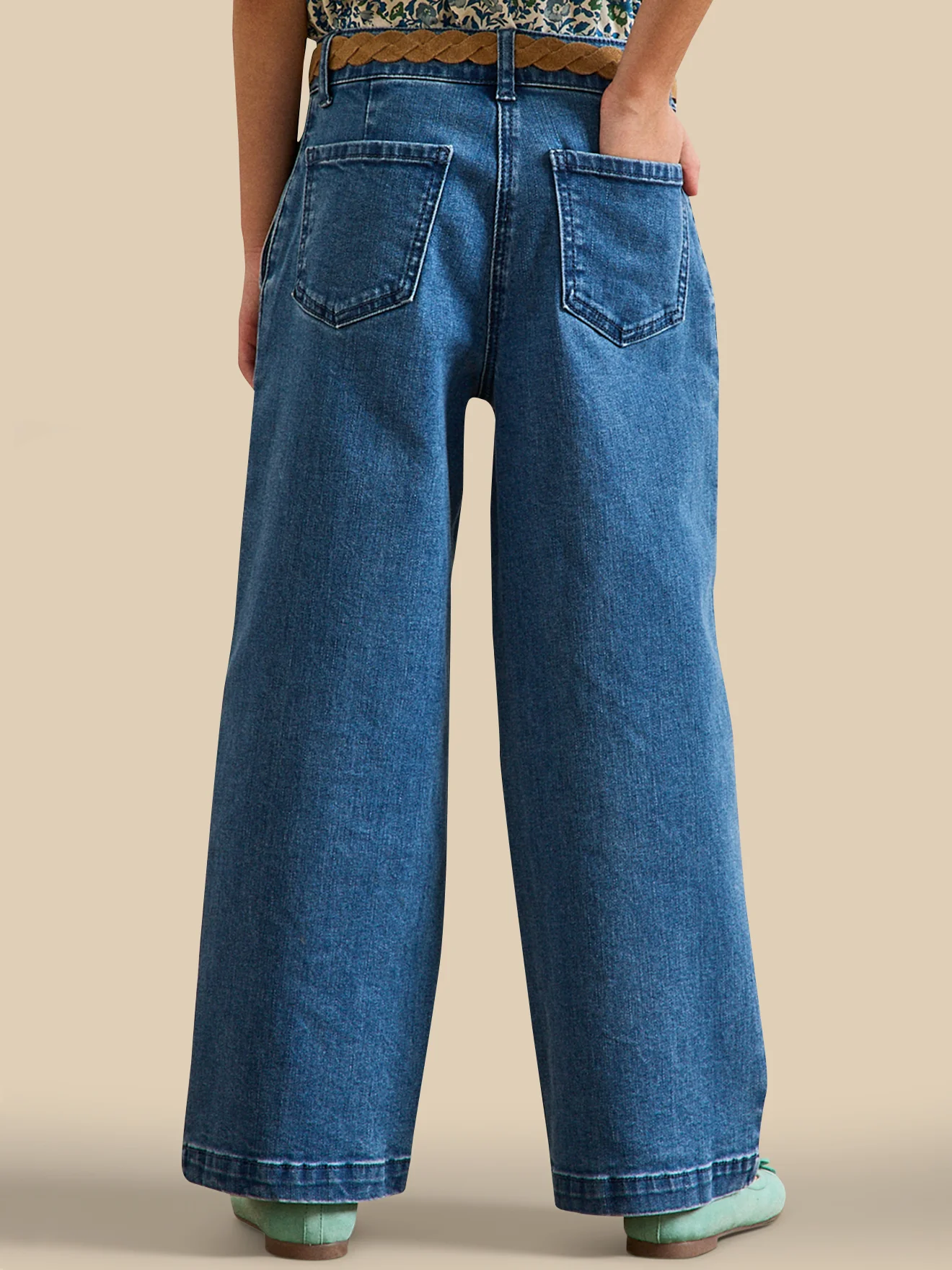Mädchen-Jeans, weiter Schnitt - Image 2