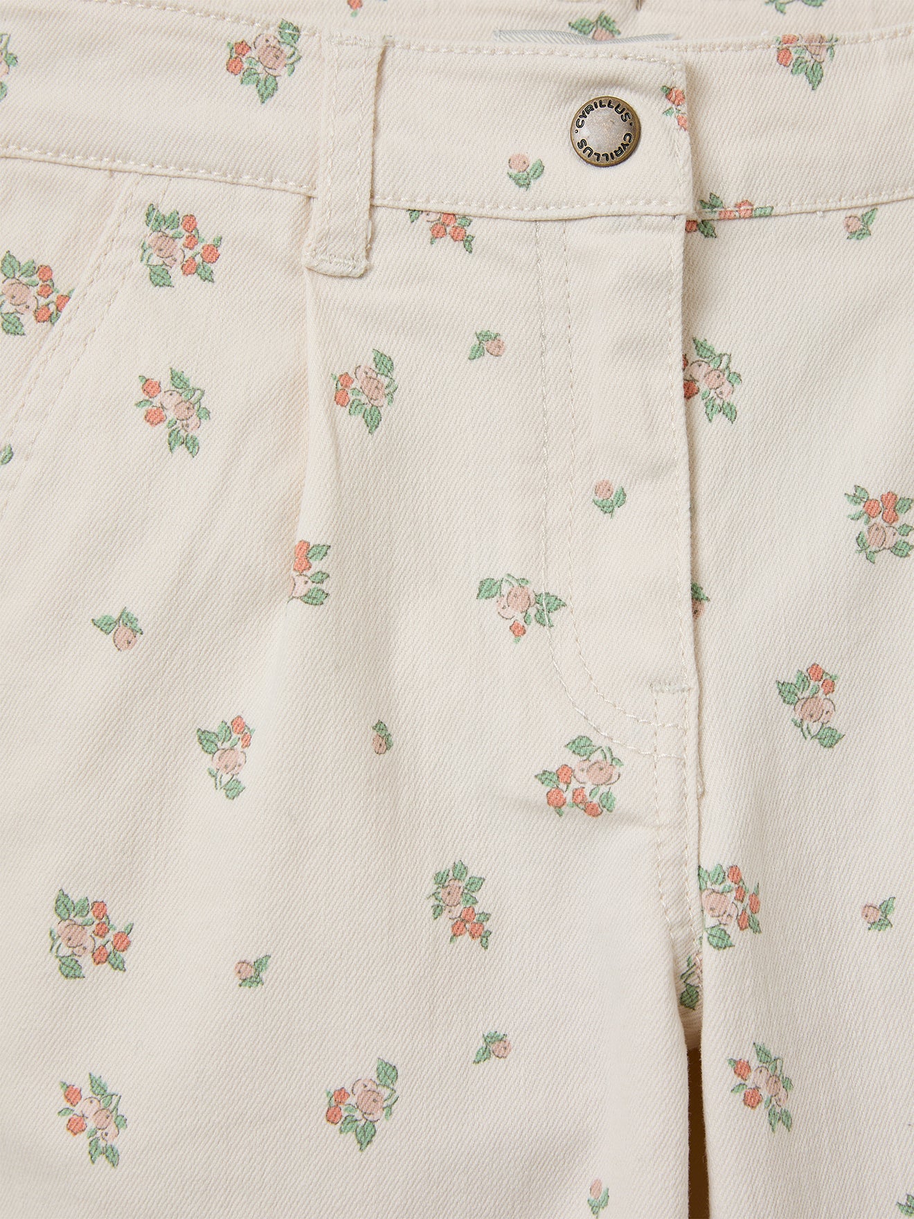 Mädchenhose mit weitem Schnitt und Print - Image 8