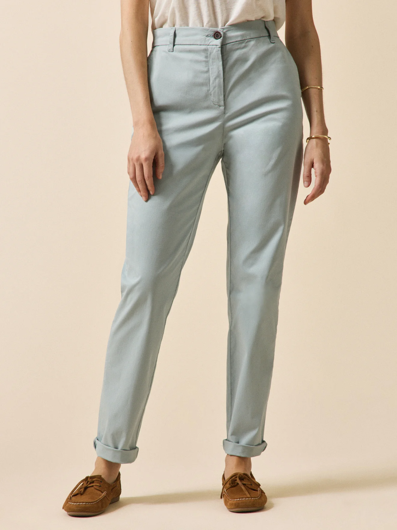 Damen-Chinohose Noemie aus Bio-Baumwolle