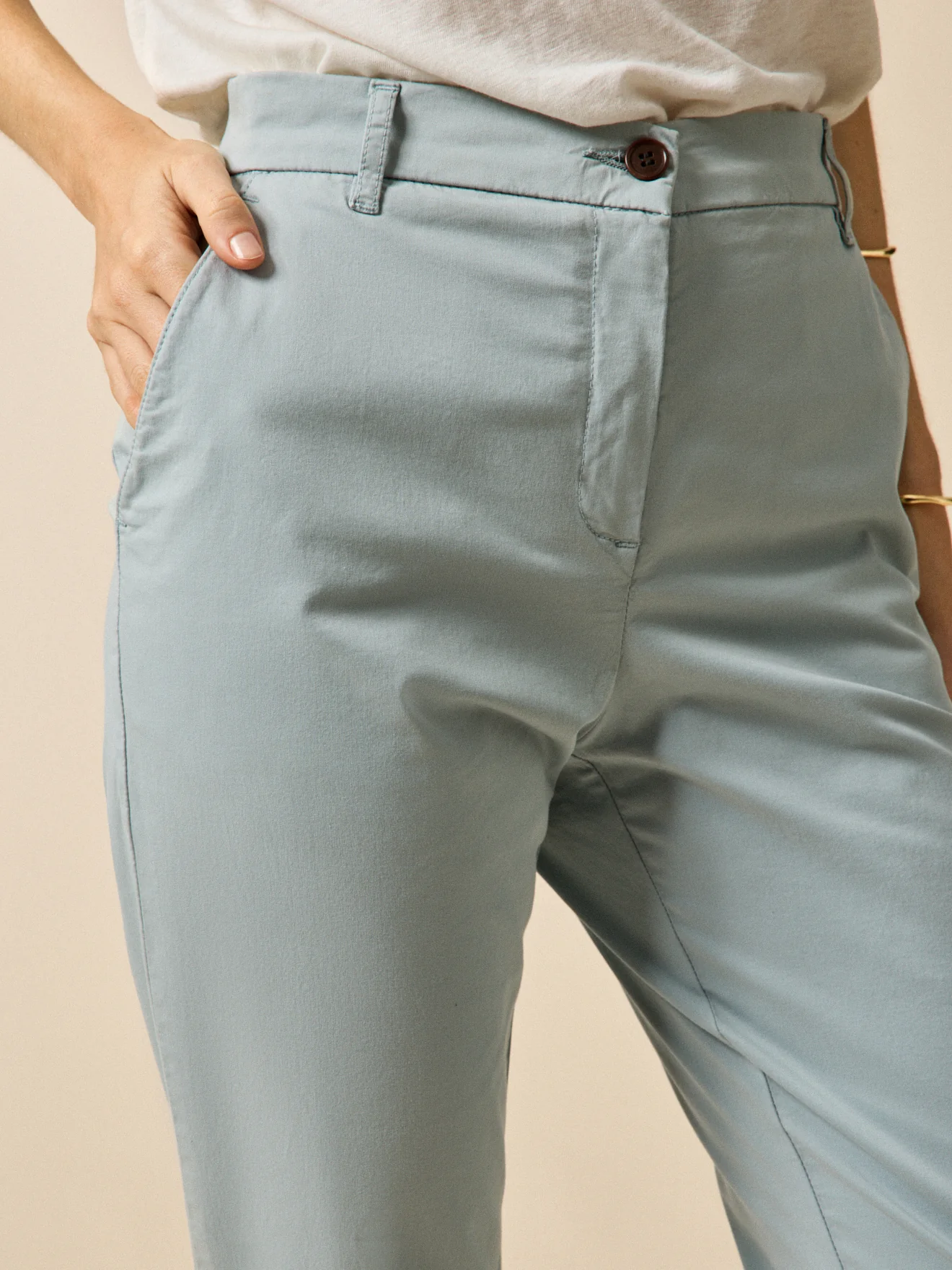 Damen-Chinohose Noemie aus Bio-Baumwolle - Image 2