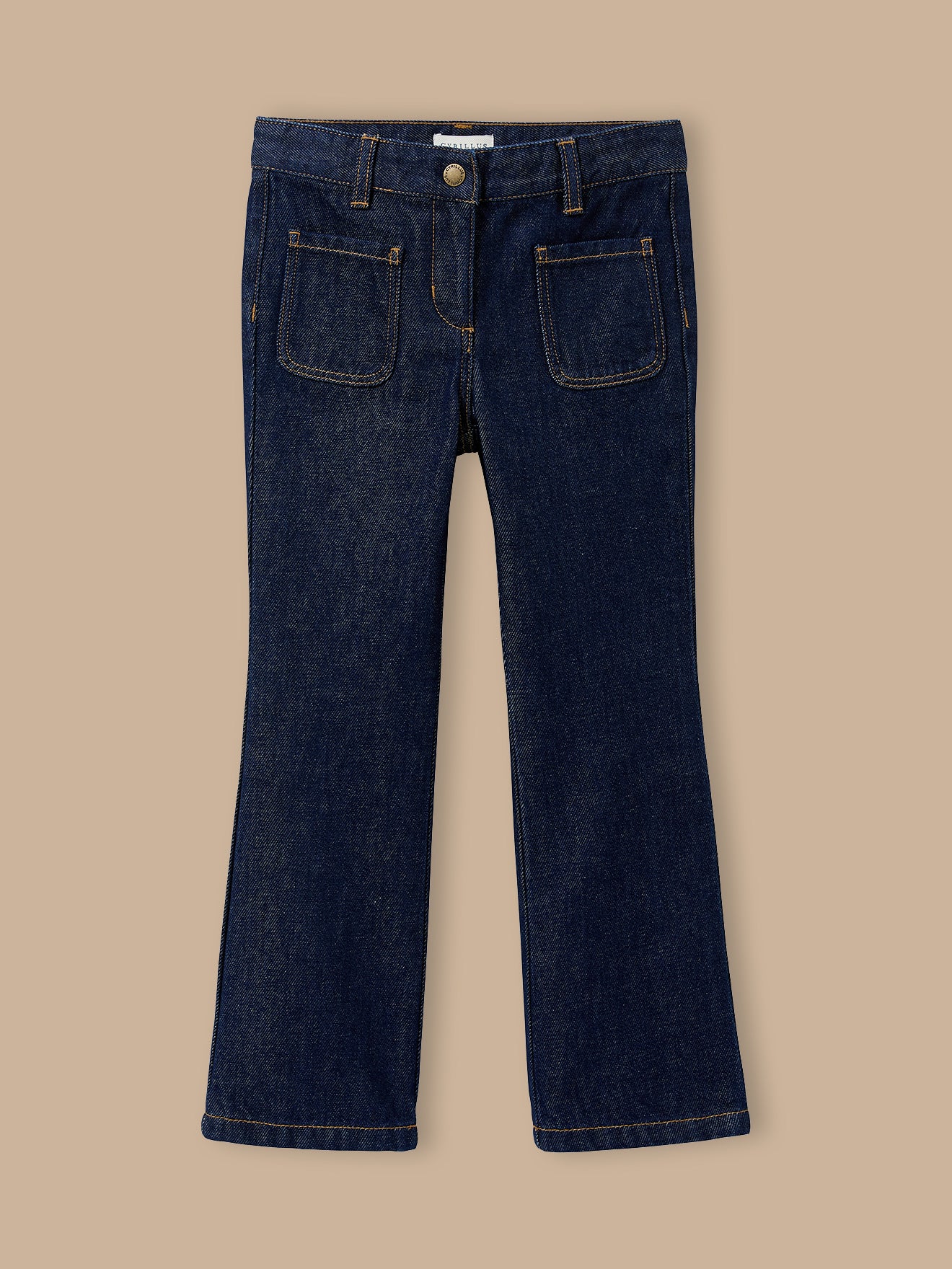 Mädchen-Denimhose, weit - Image 4