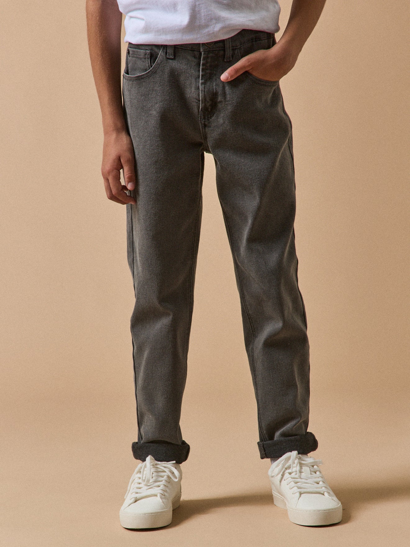 Jungenhose aus Denim, locker geschnitten