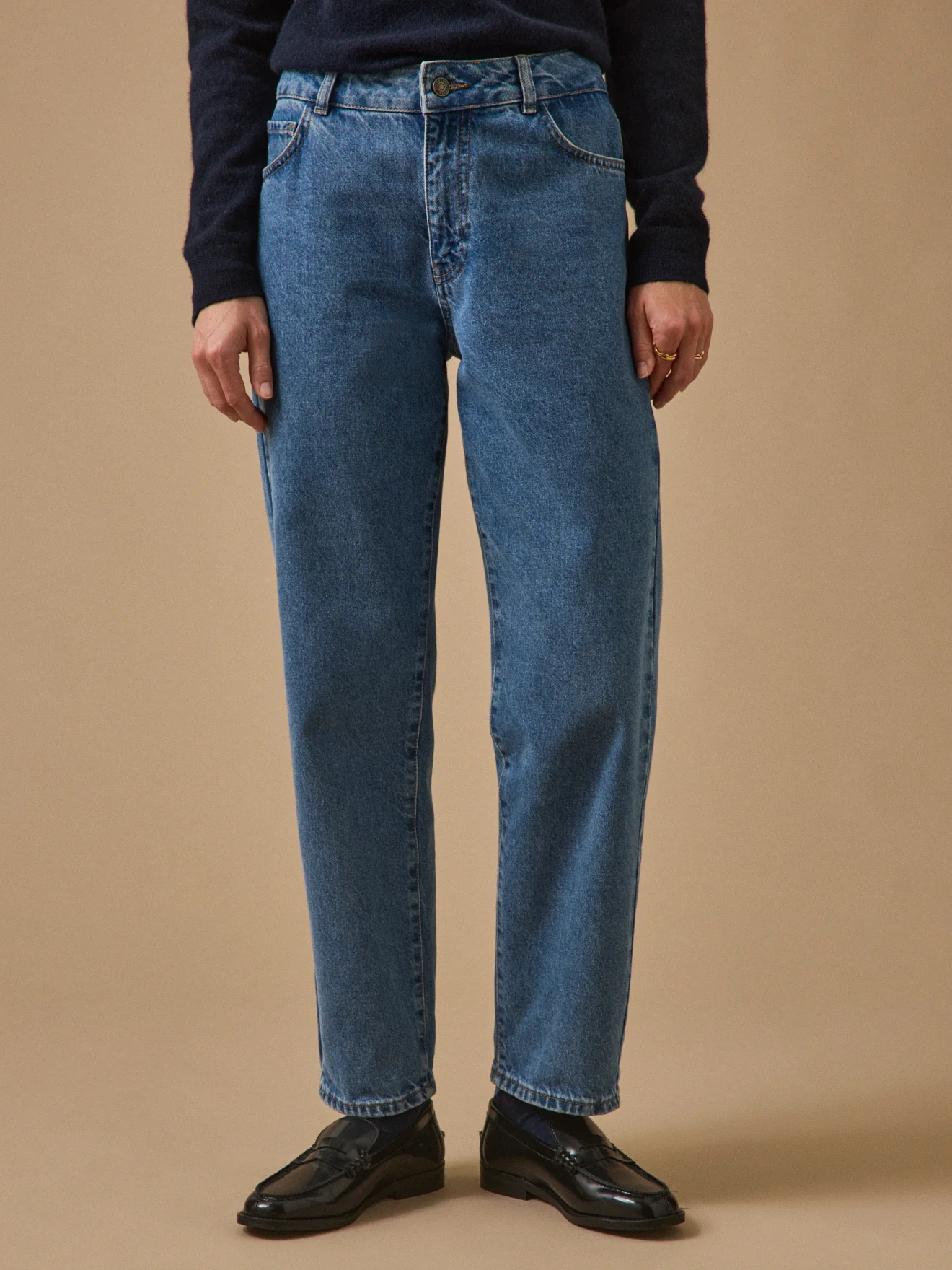 Damen Mom Jeans Claire - Bio-Baumwolle, nachhaltig gewaschen - Image 12