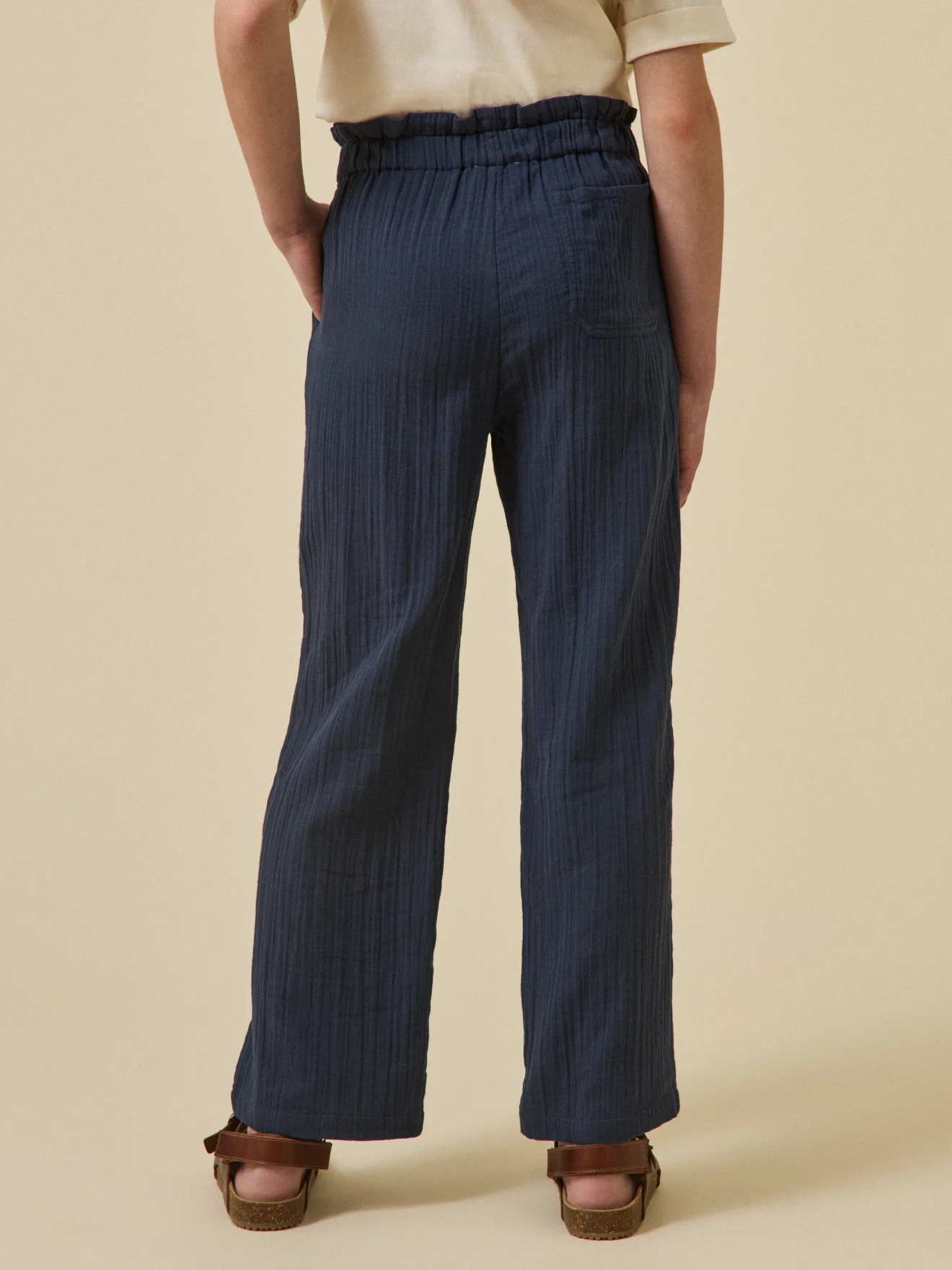 Mädchen-Hose aus Baumwollgaze – Kollektion « Junior » - Image 2