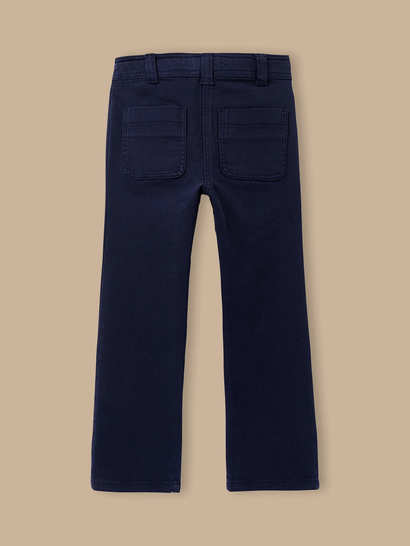 Mädchen-Schlaghose aus Twill-Stoff - Image 2