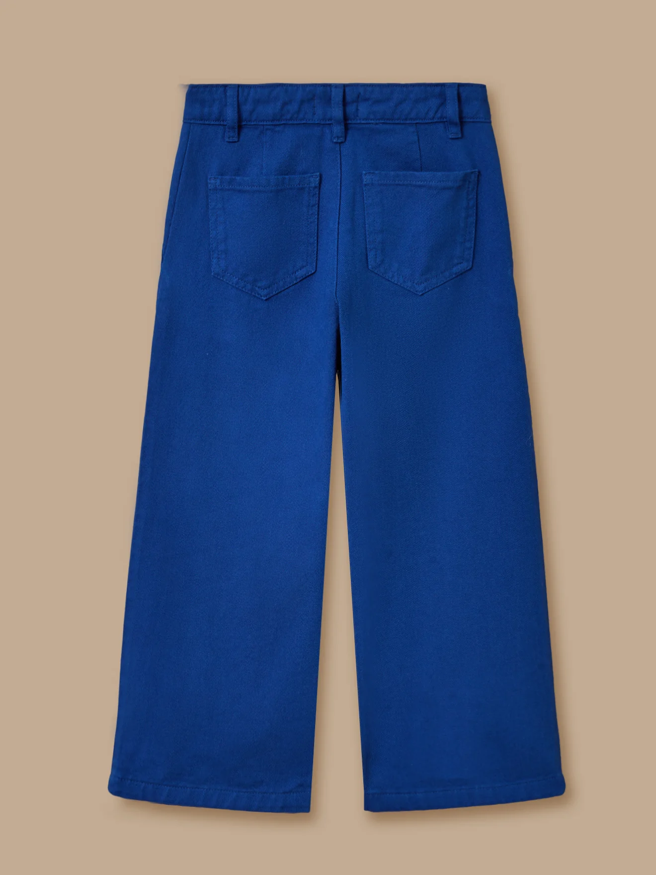 Mädchenhose, weit, aus Twill - Image 6