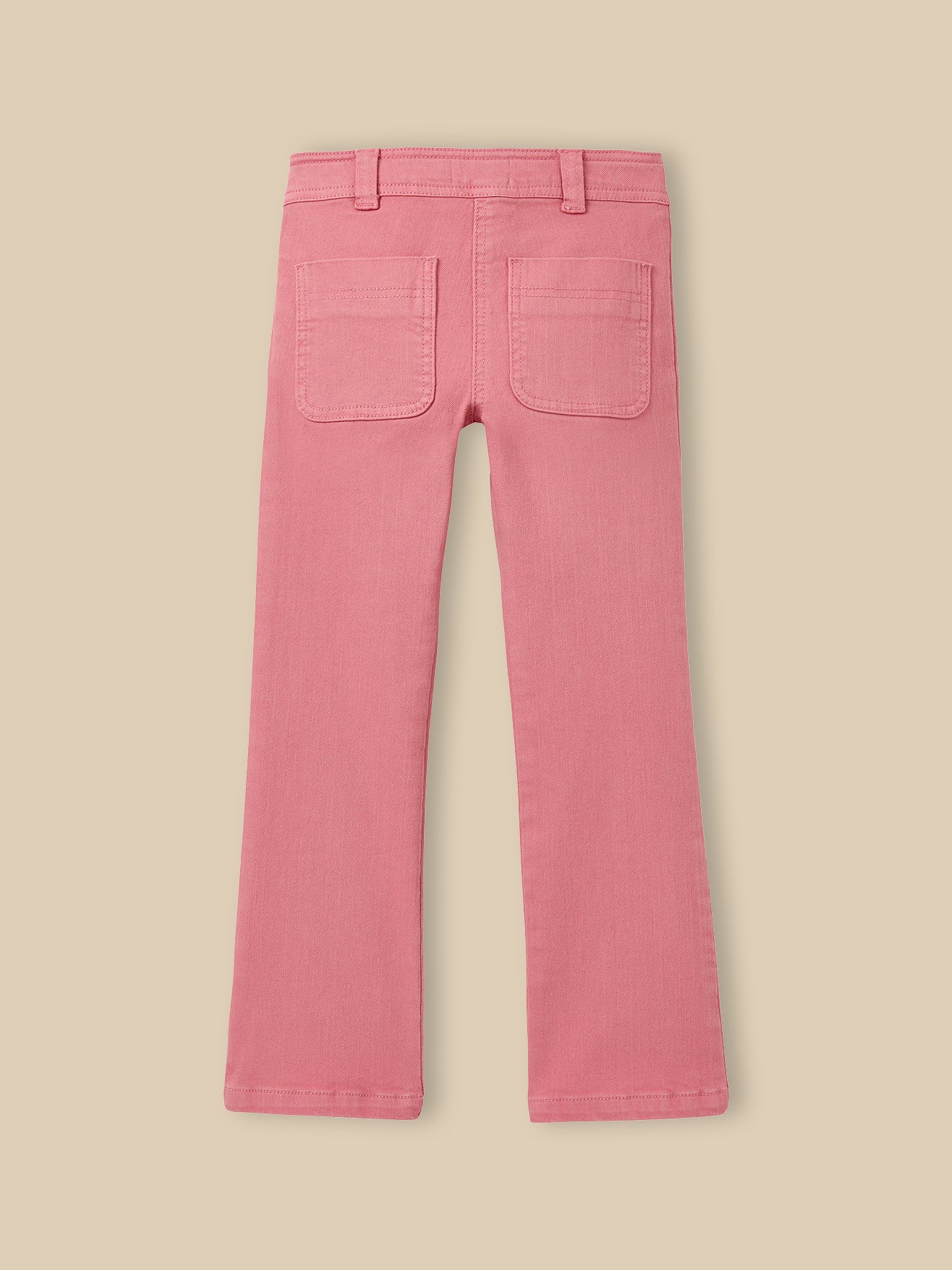 Mädchen-Schlaghose aus Twill-Stoff - Image 2
