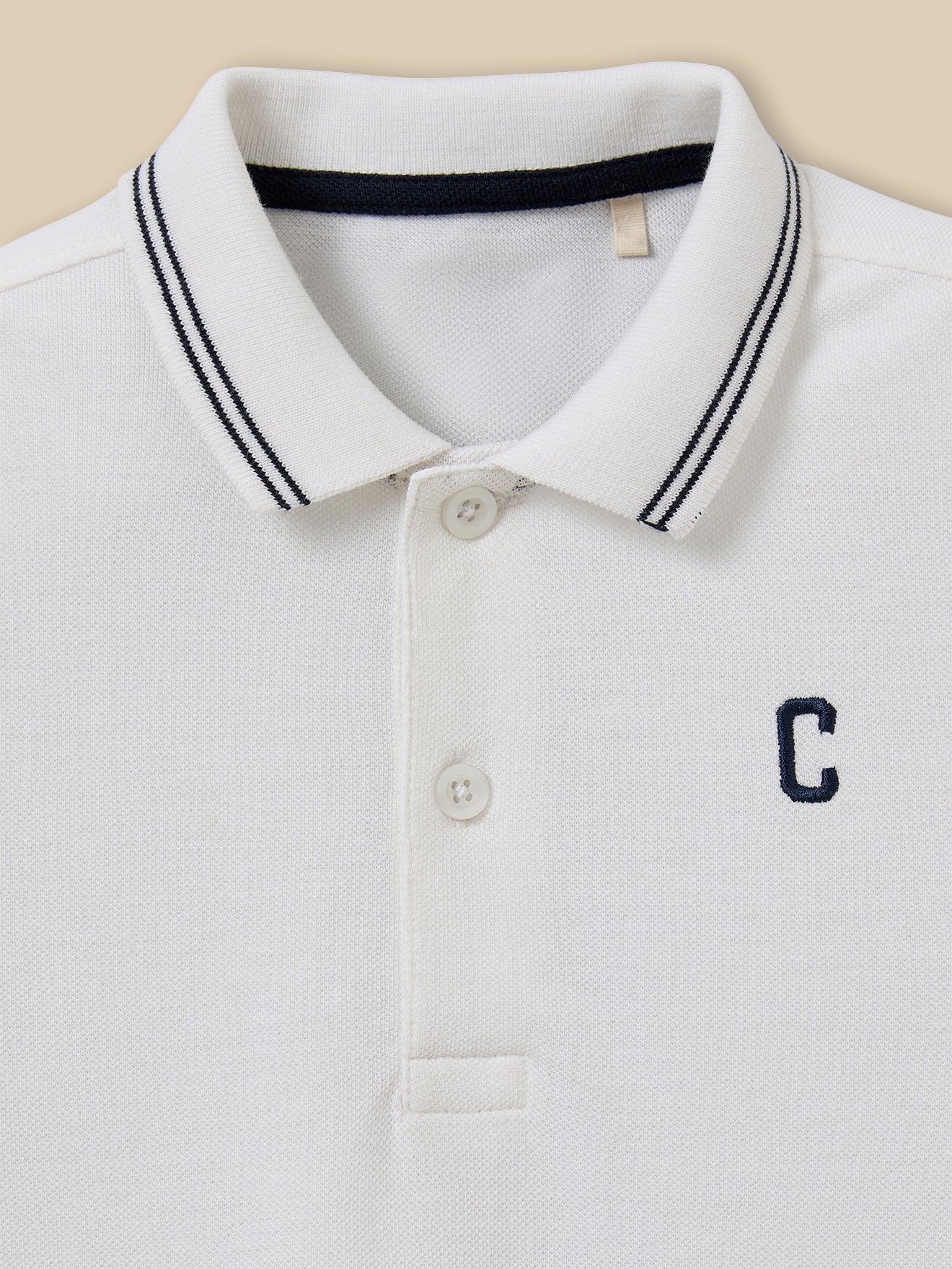 Jungen-Poloshirt aus Pikeestrick – Bio-Baumwolle - Image 2