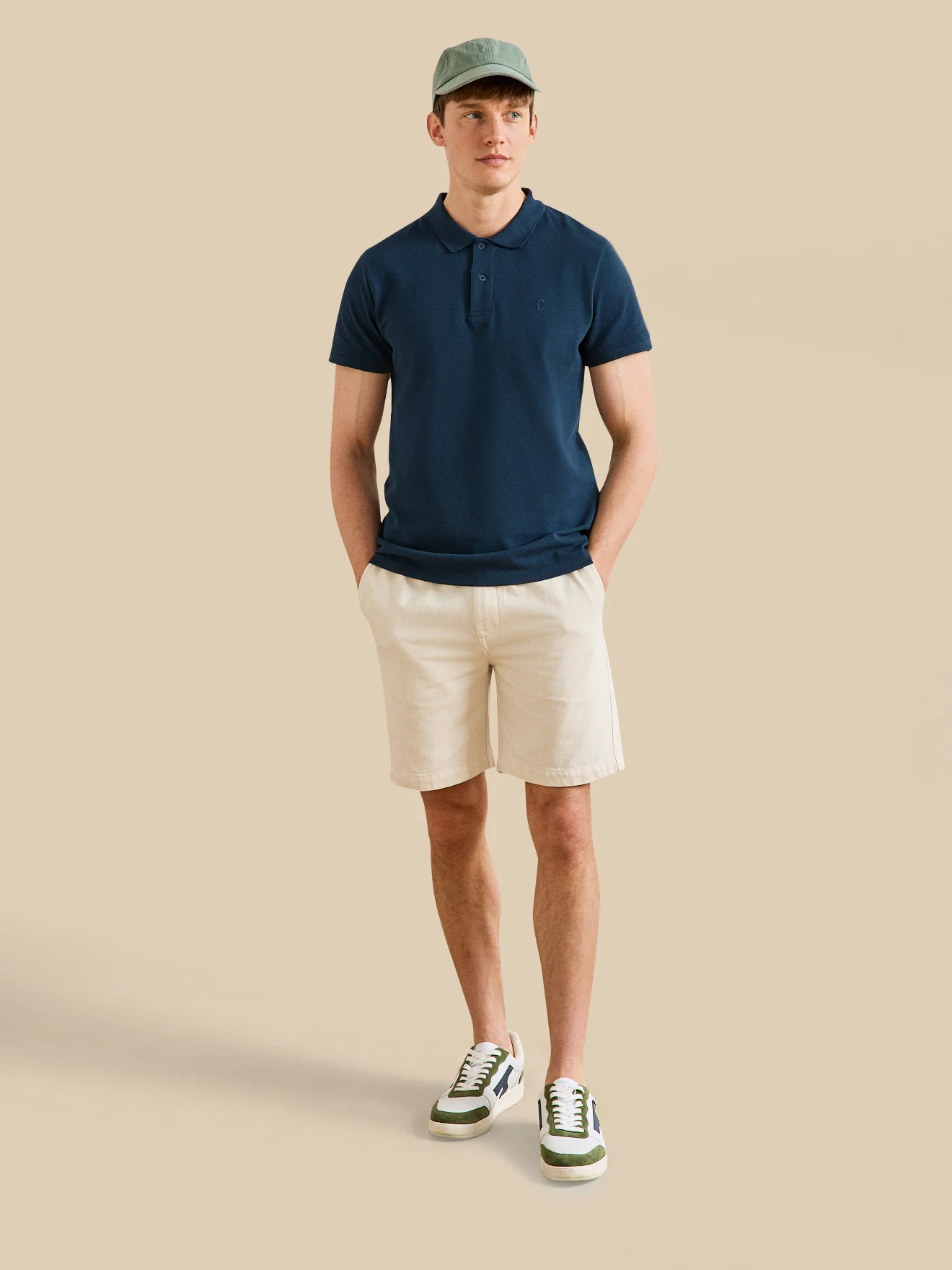 Einfarbiges Herren-Poloshirt aus Pikee aus Bio-Baumwolle - Image 4