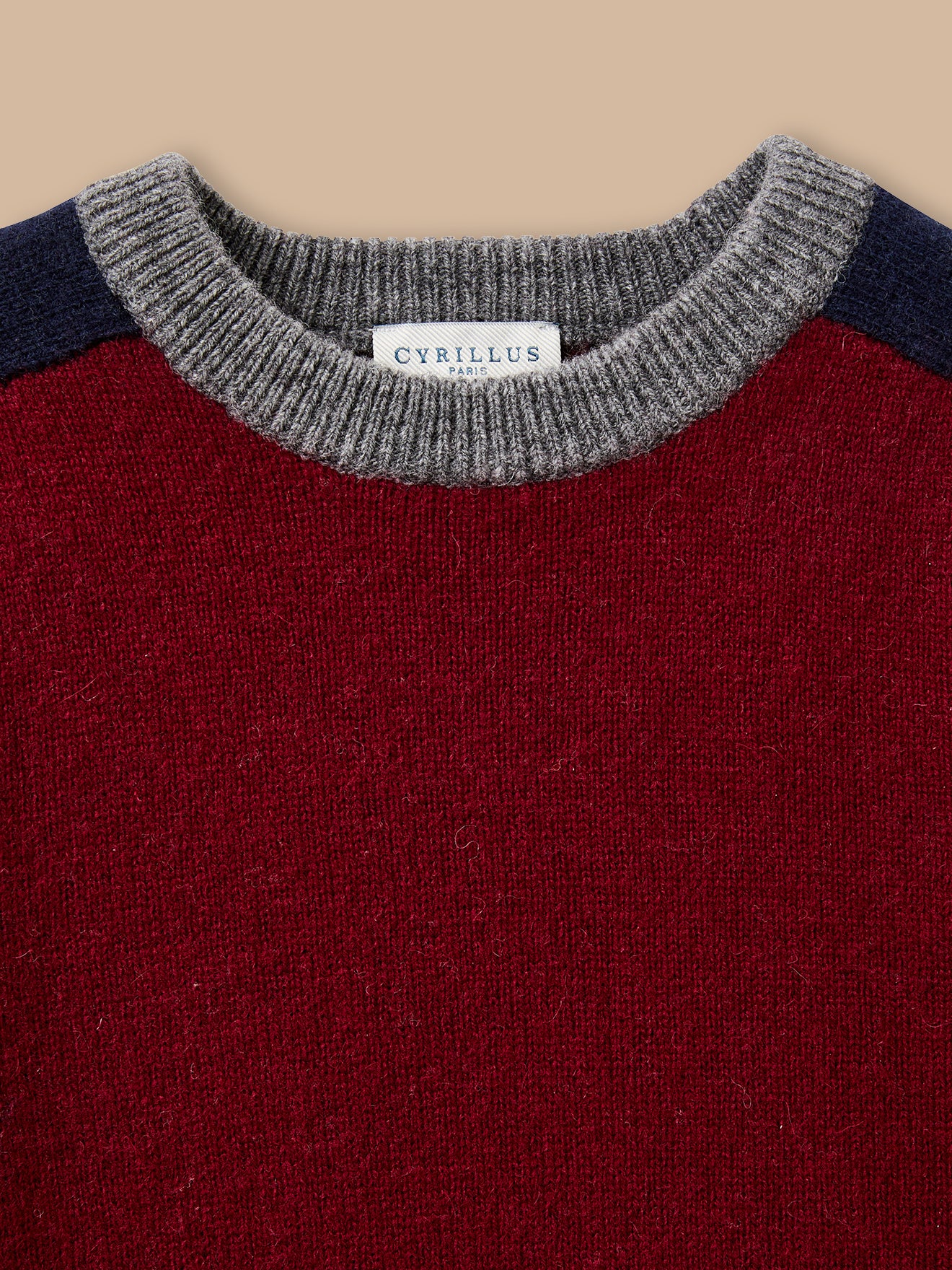 Jungenpullover aus Wolle mit Blockfarben - Image 5