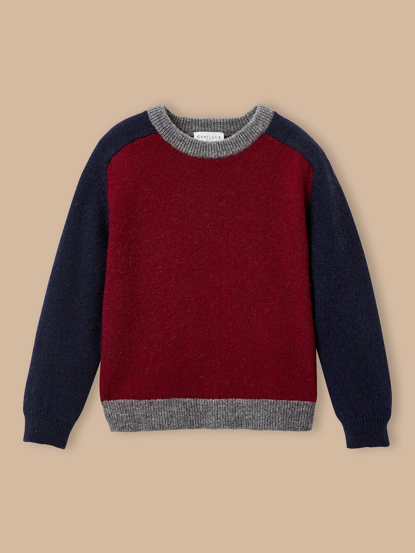 Jungenpullover aus Wolle mit Blockfarben - Image 7