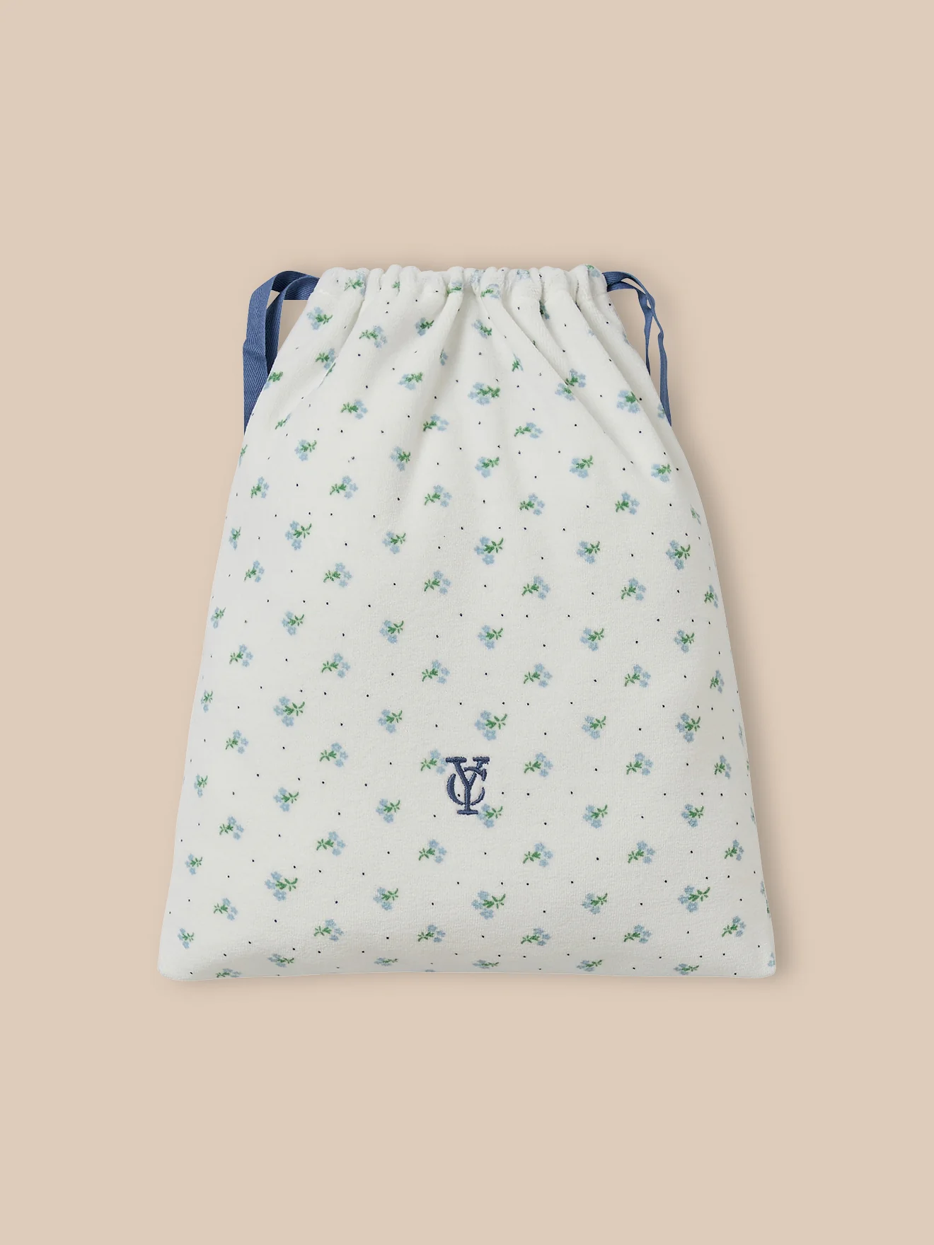 Mädchenpyjama, bedruckt, aus Velours - Image 3