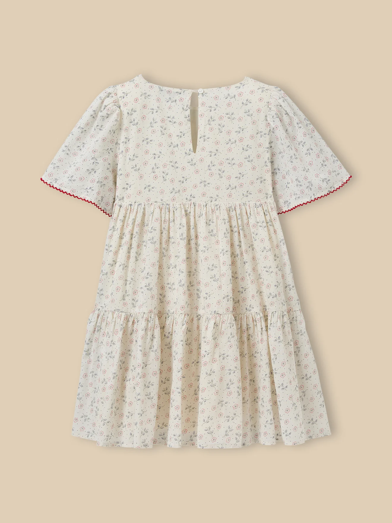 Mädchenkleid mit Druckmuster « Lily » - Image 7