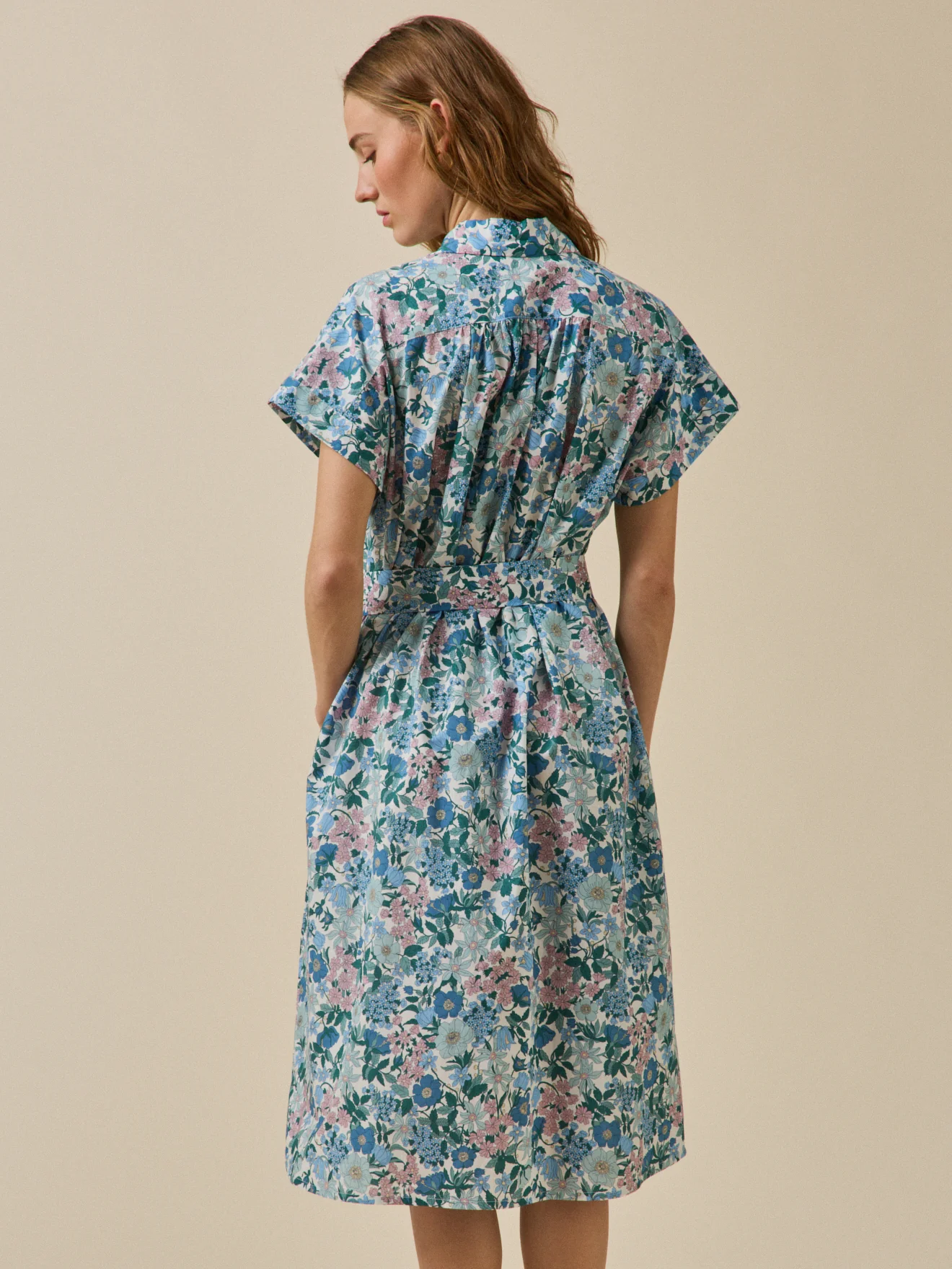 Damen-Etuikleid aus Liberty-Stoff - Limited Collection - Image 2