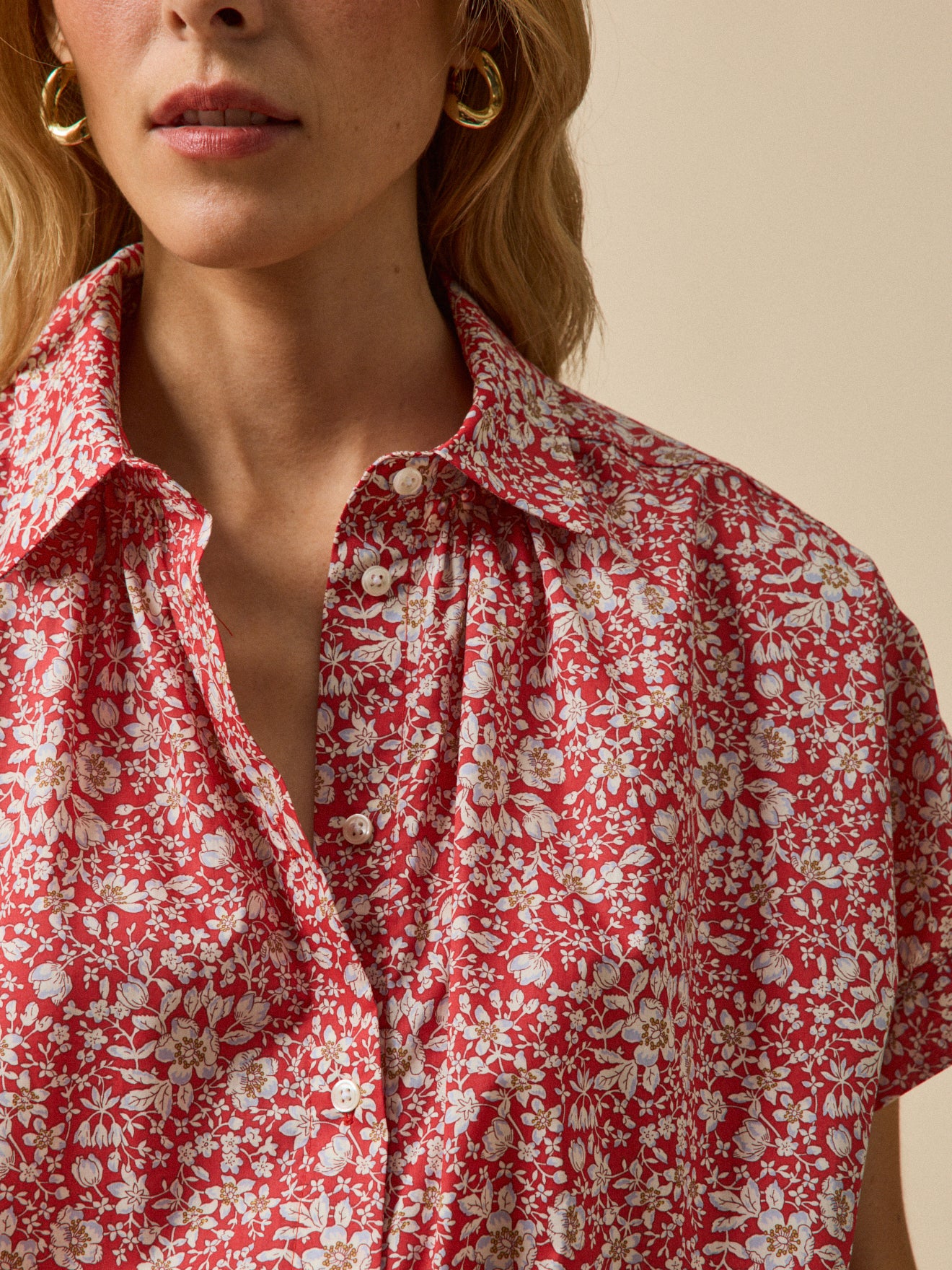 Damen-Etuikleid aus Liberty-Stoff - Limited Collection - Image 4