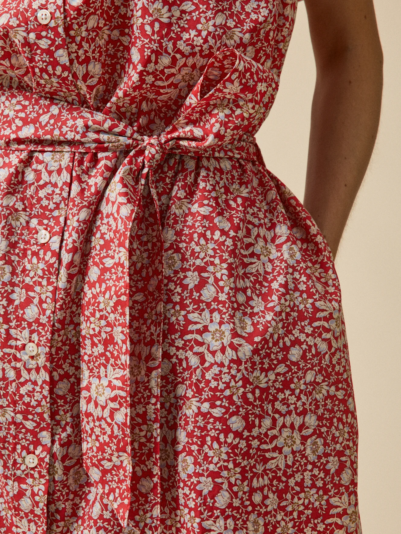 Damen-Etuikleid aus Liberty-Stoff - Limited Collection - Image 5