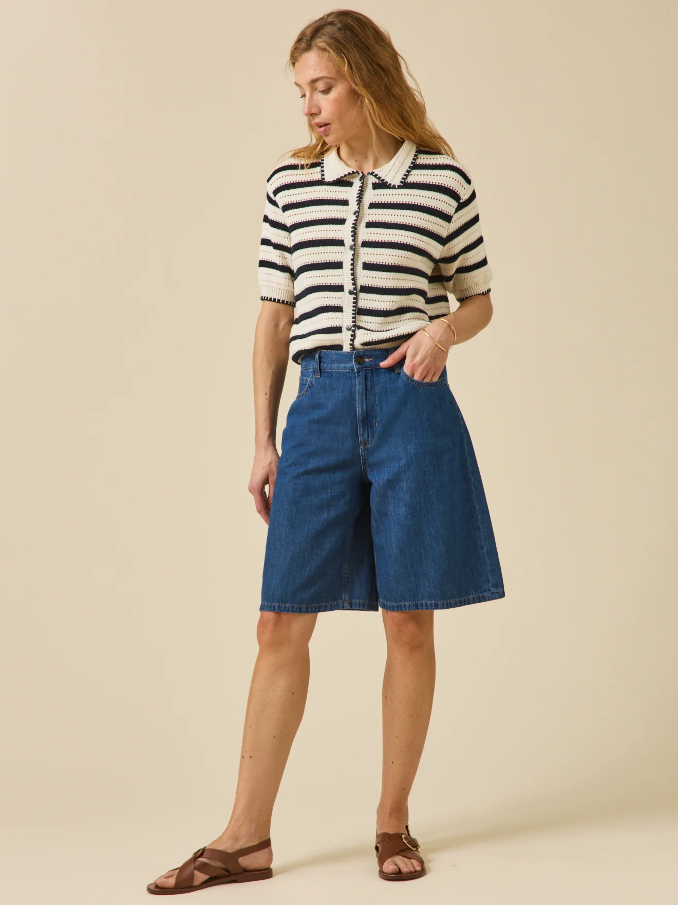 Leichte Damen-Bermudas aus Bio-Baumwolle - Image 5
