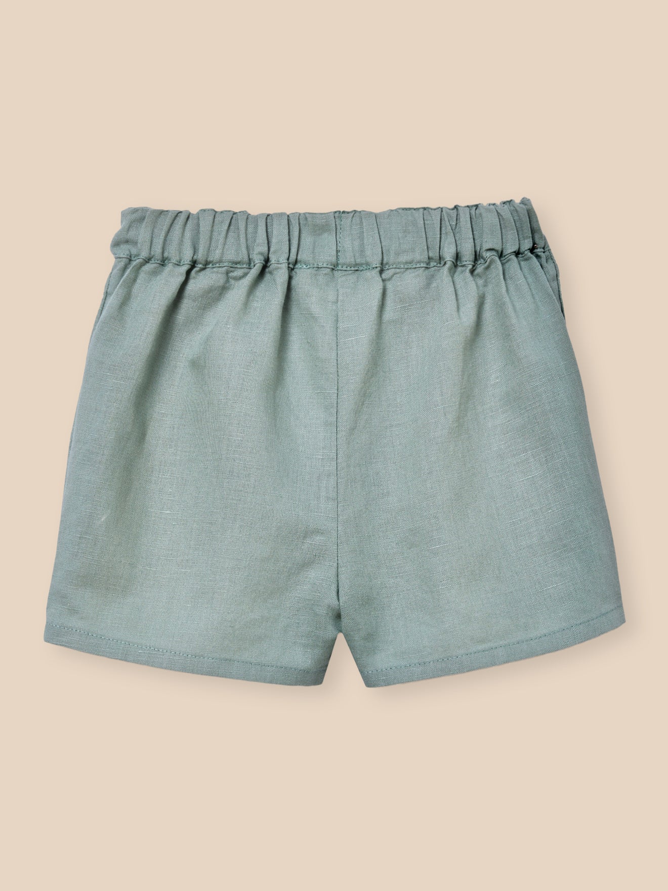 Shorts aus Leinen und Baumwolle, Baby - Image 2