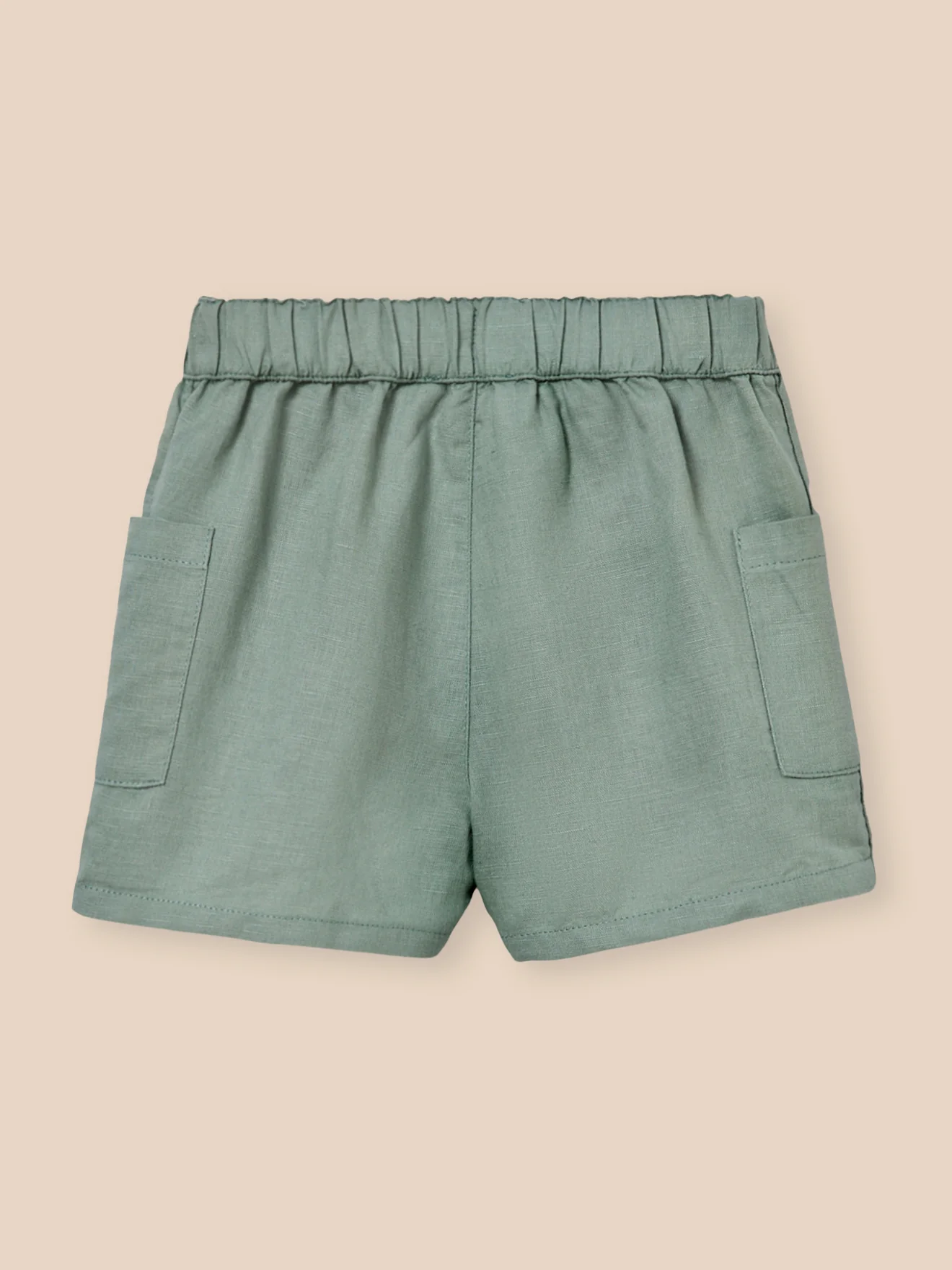 Shorts aus Leinen und Baumwolle, Baby - Image 2