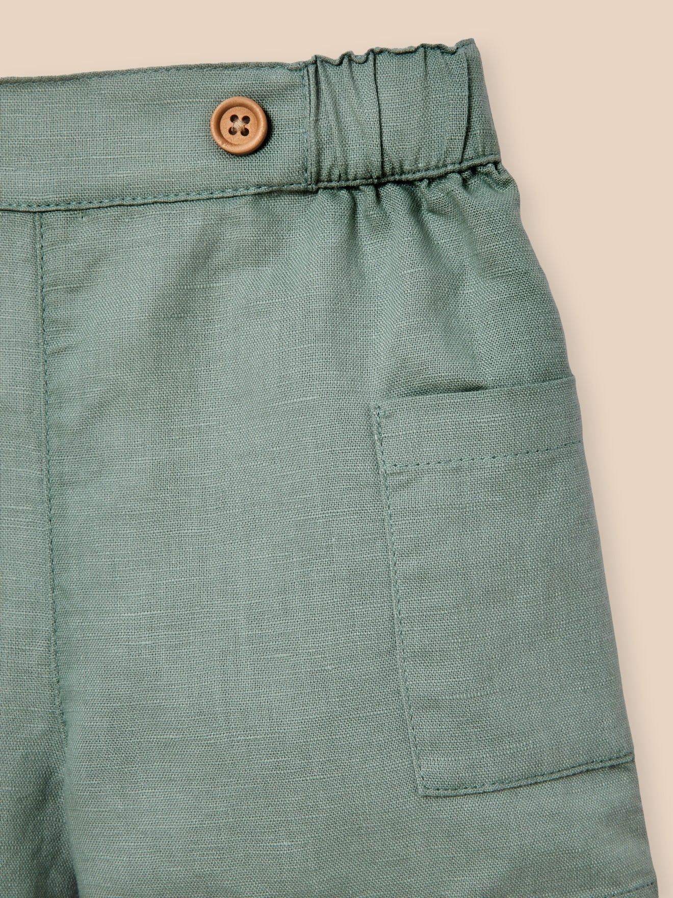 Shorts aus Leinen und Baumwolle, Baby - Image 3