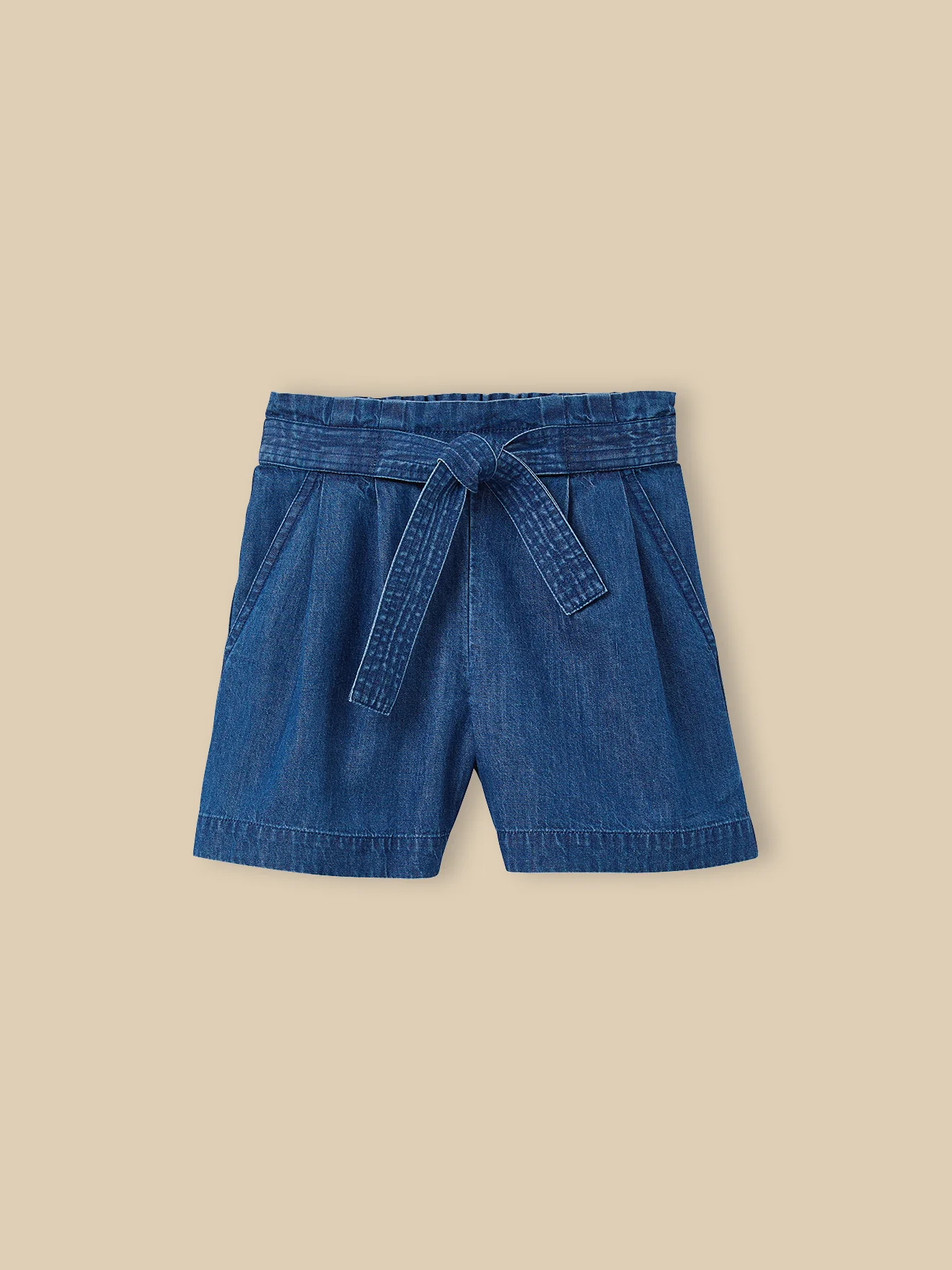 Mädchen-Shorts aus leichtem Denim - Image 4
