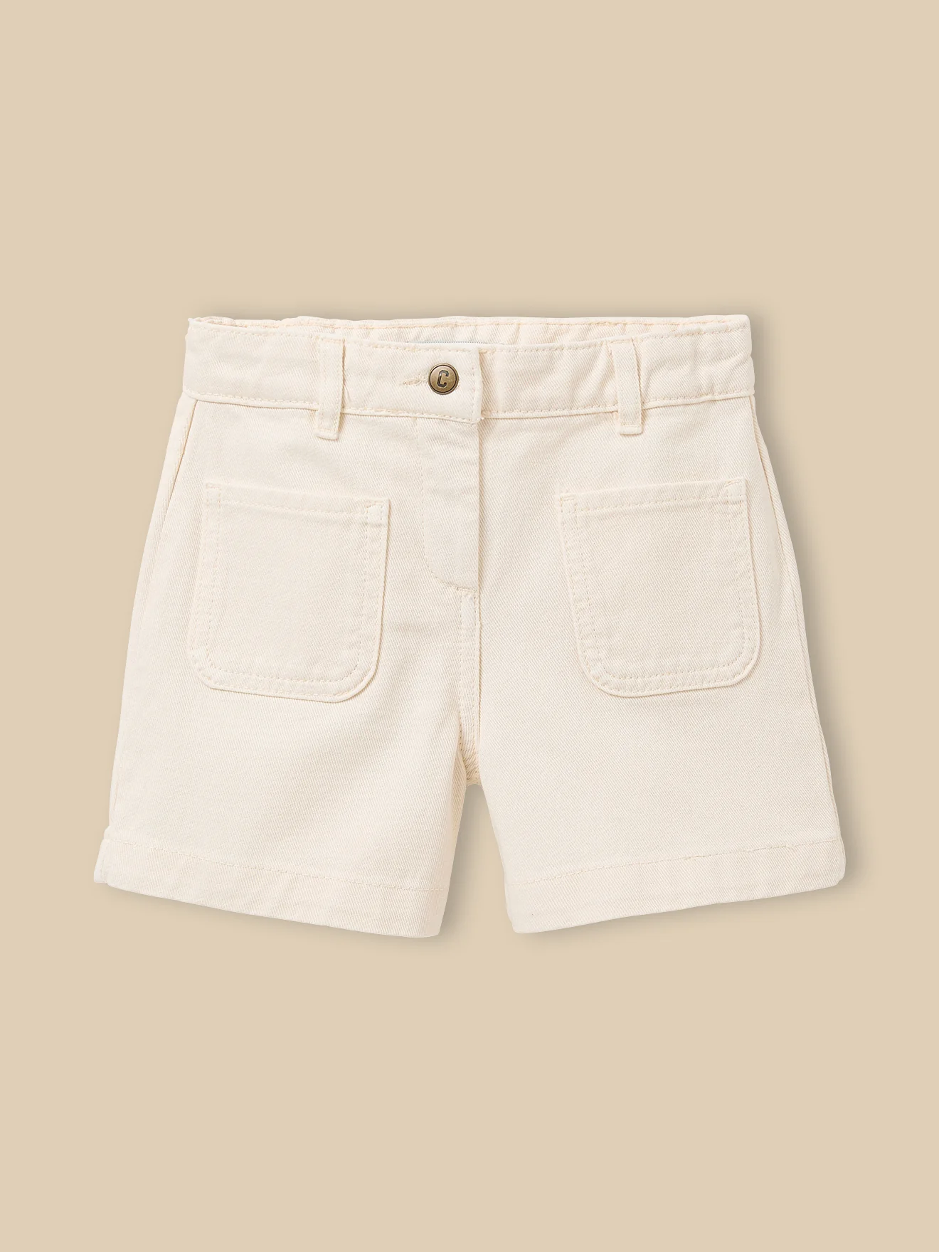 Mädchen-Shorts aus farbigem Denim - Image 6