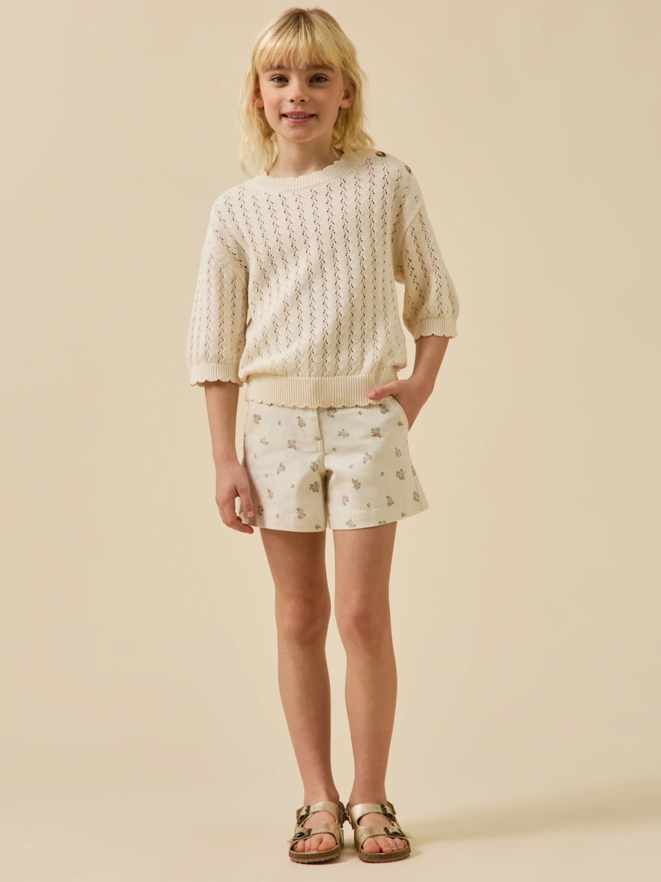 Mädchen-Shorts mit Print - Image 4