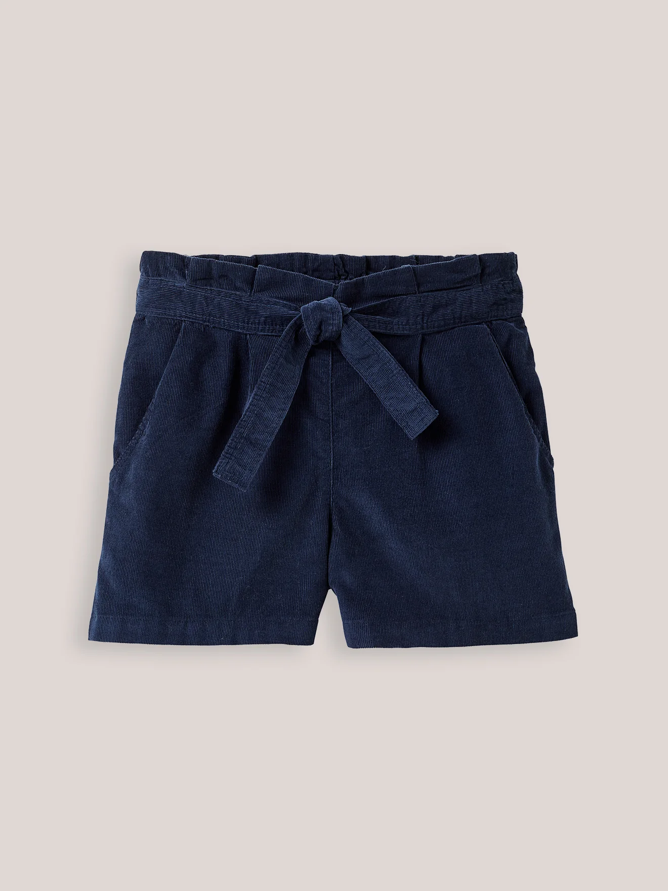 Mädchen Paperbag-Shorts aus Velours - Image 5