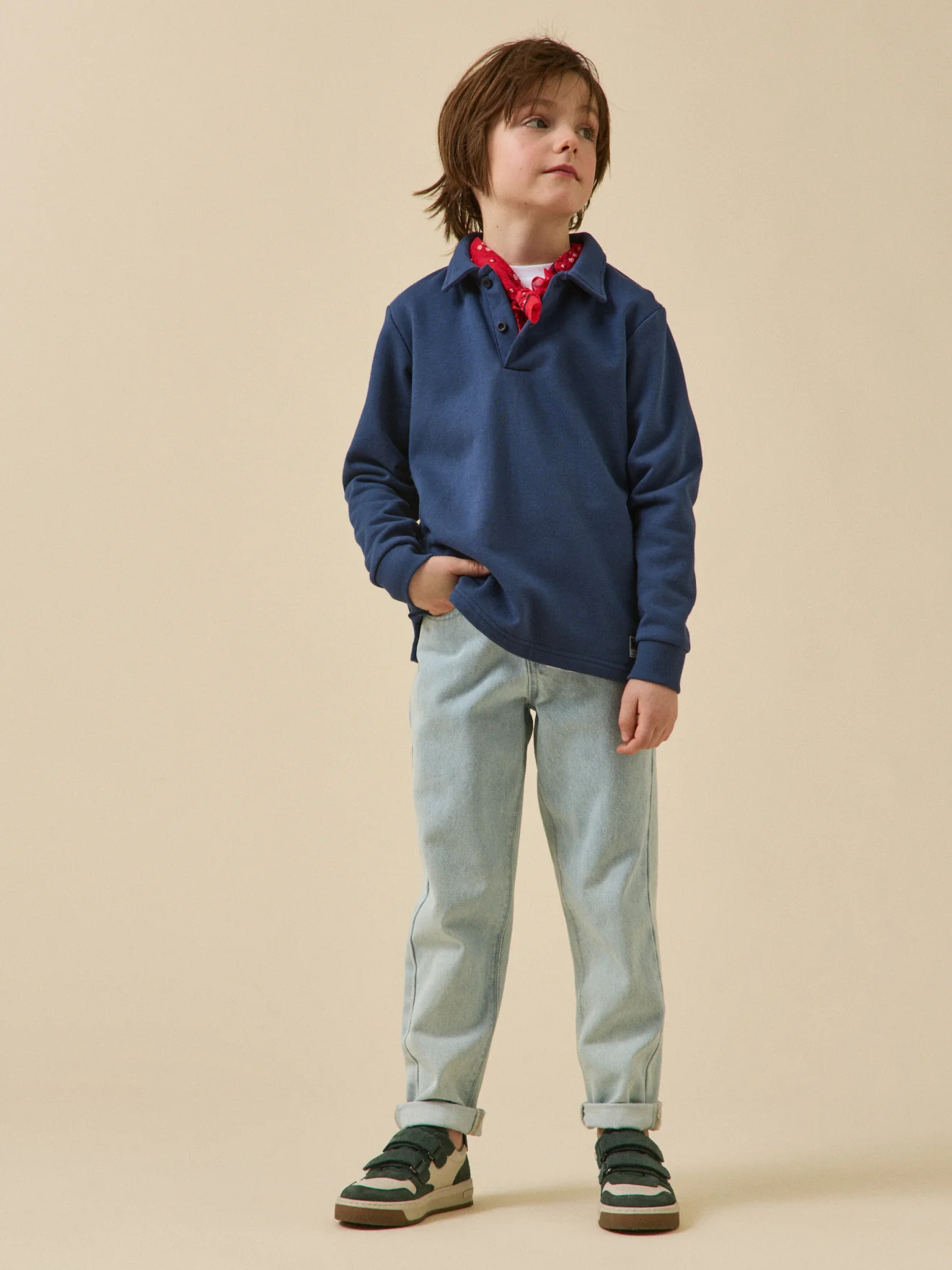 Jungen Polo-Sweatshirt – Bio-Baumwolle - Image 16