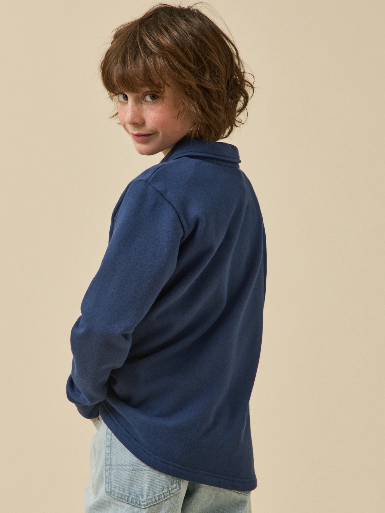 Jungen Polo-Sweatshirt – Bio-Baumwolle - Image 2