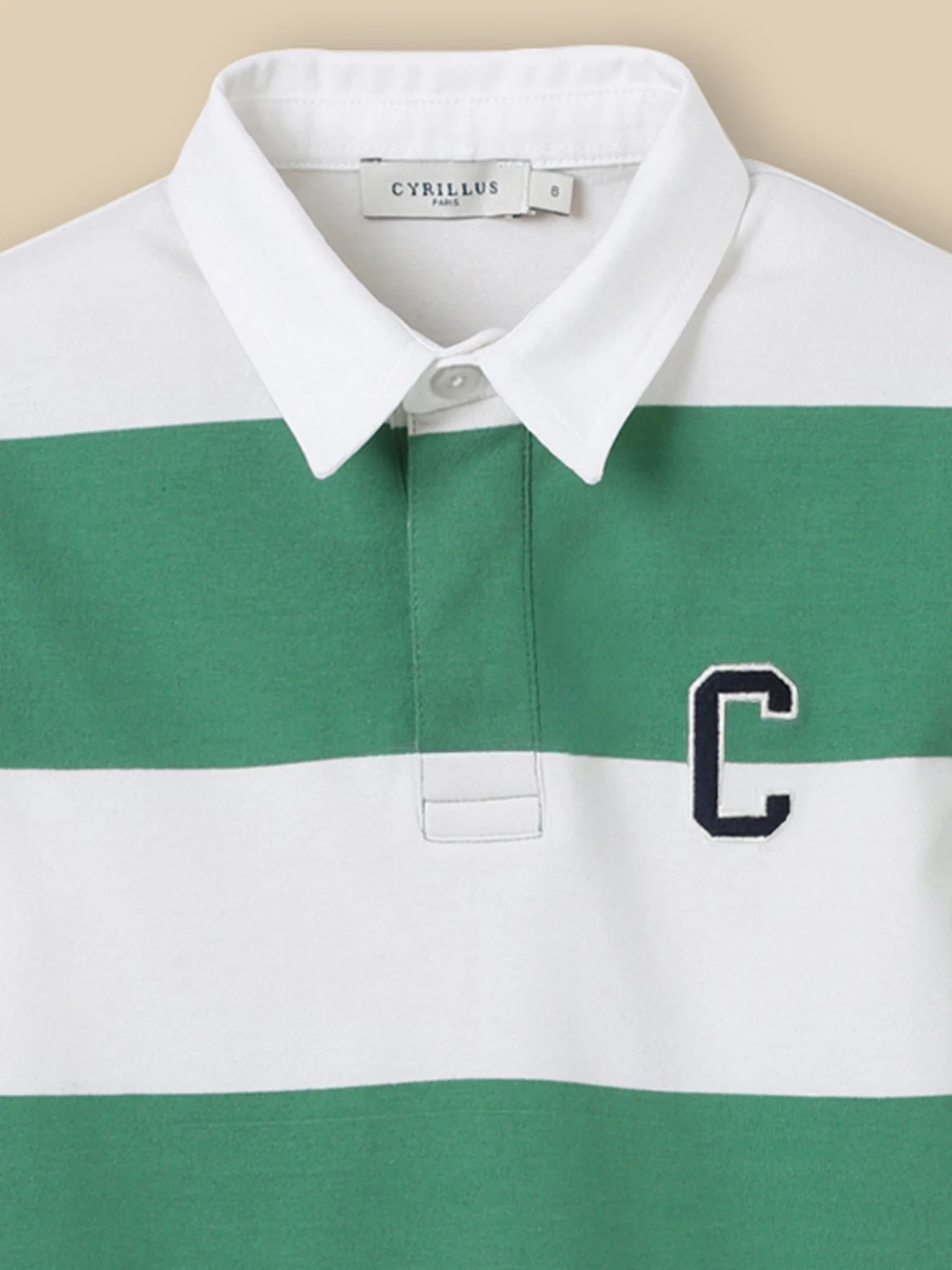 Jungen Rugby-Shirt mit Polokragen – Bio-Baumwolle - Image 2