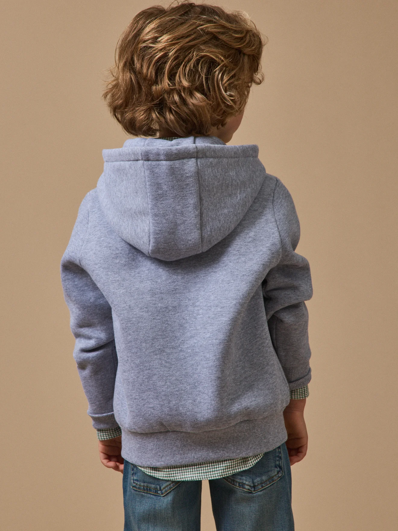 Kinder-Kapuzen-Sweatshirt Cyrillus X PEANUTS™ – Kollektion « Snoopy » - Image 2