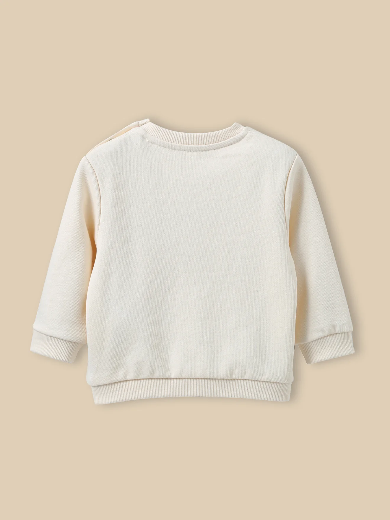 Sweatshirt Buchstaben aus Liberty Stoff Baby - Bio-Baumwolle - Image 2