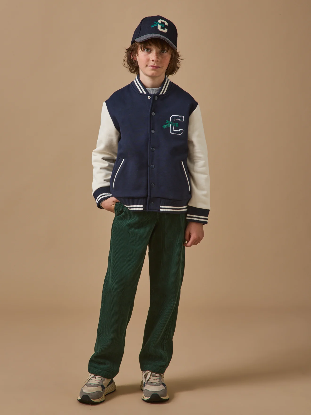 Jungen Teddy-Blouson mit Stickerei - Image 5