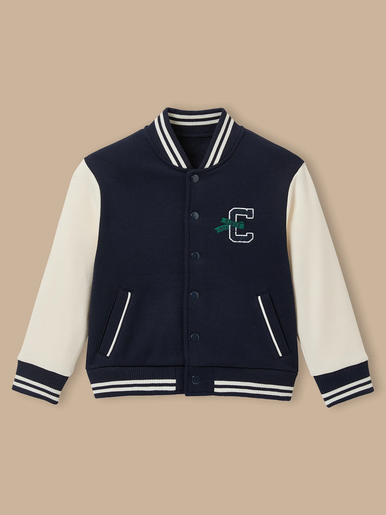 Jungen Teddy-Blouson mit Stickerei - Image 6