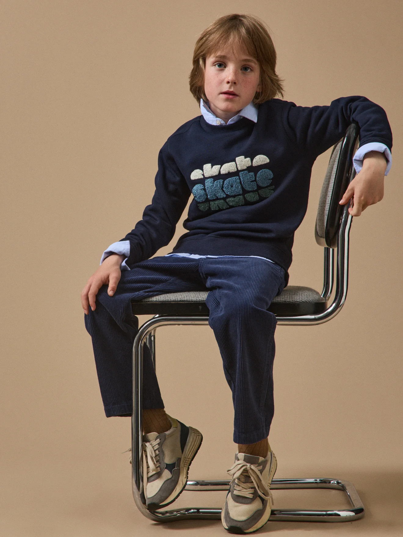 Jungen-Sweatshirt mit Stickerei - Image 4
