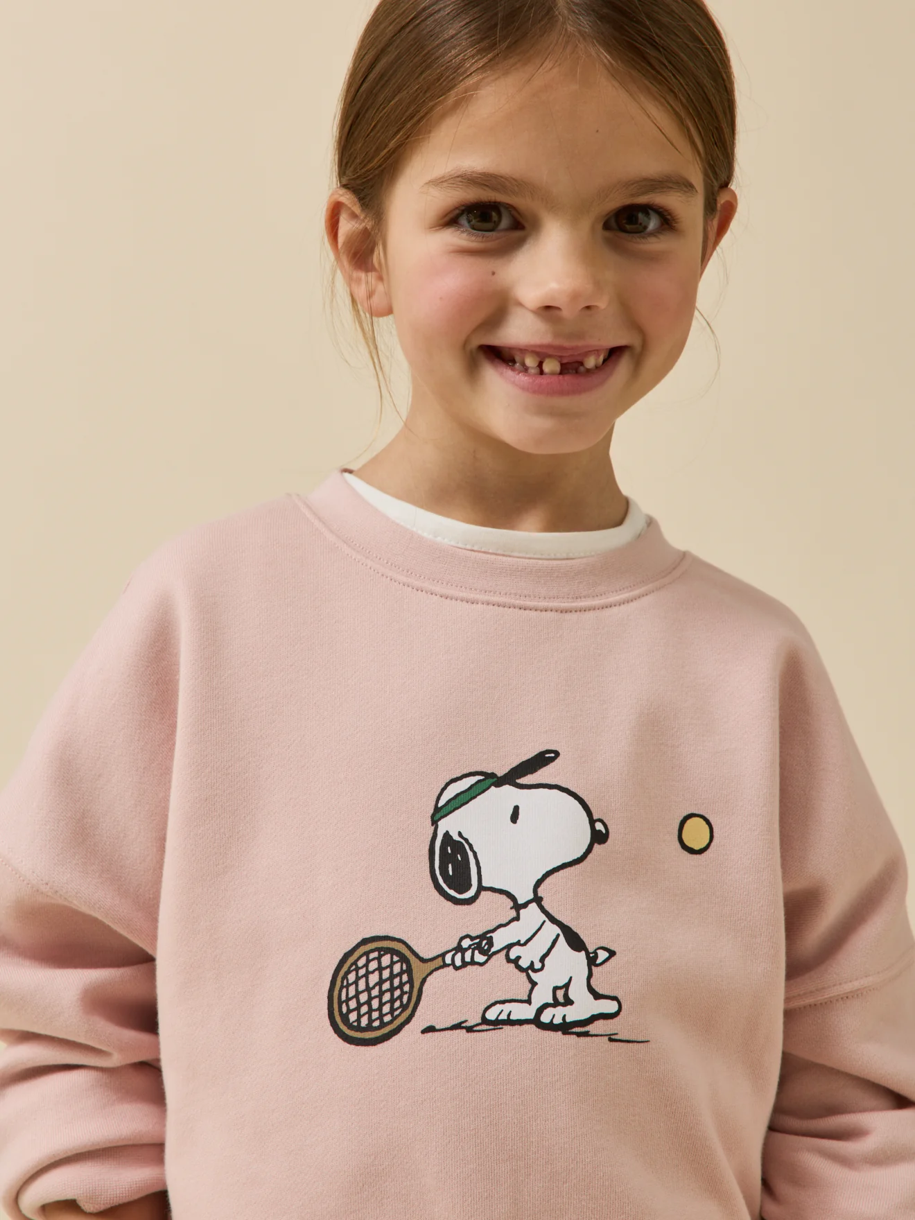 Kinder-Sweatshirt Cyrillus x PEANUTS(TM) – Snoopy Kollektion - Image 3