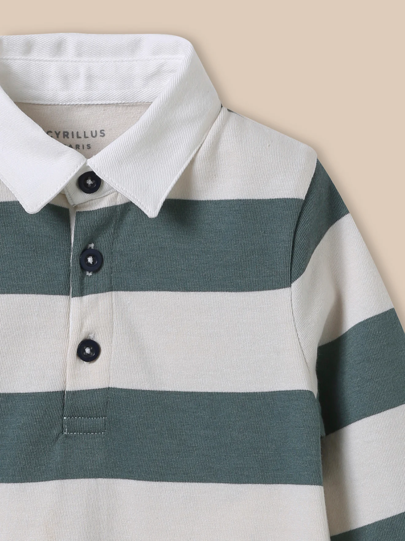 Rugby-Poloshirt, Baby - Bio-Baumwolle - Image 4
