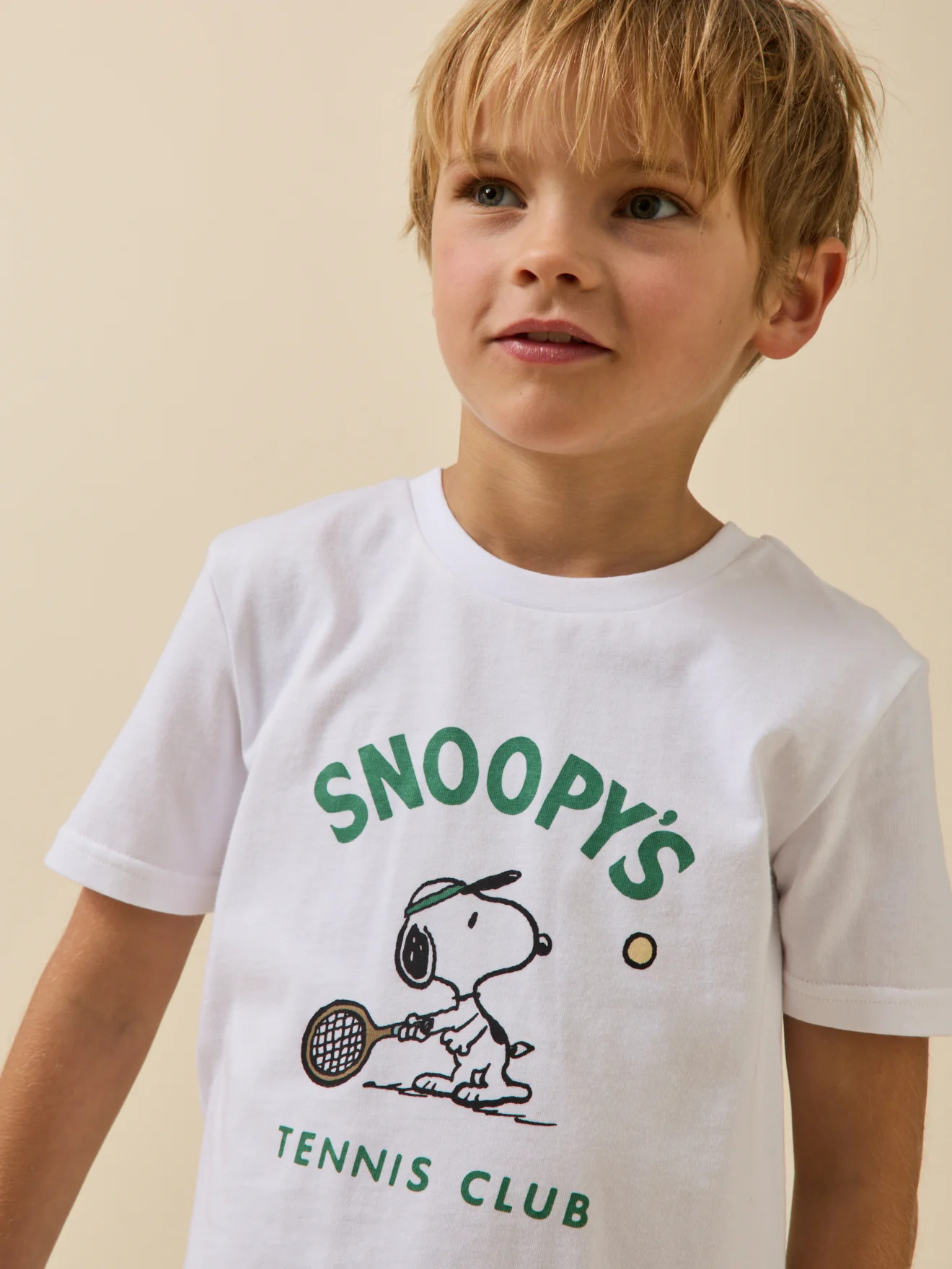 Kinder T-Shirt Cyrillus x PEANUTS(TM) – Snoopy Kollektion - Image 3